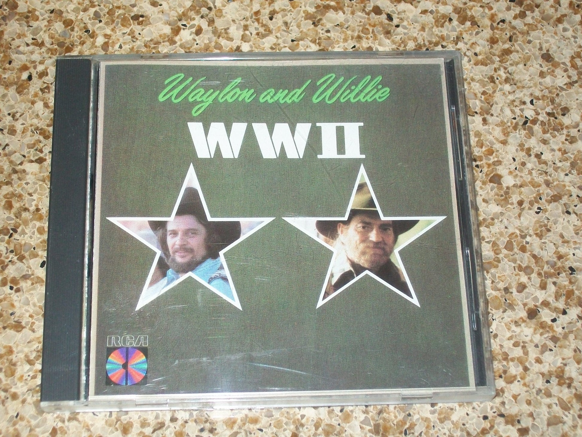 Waylon and Willie: WW II used book depot