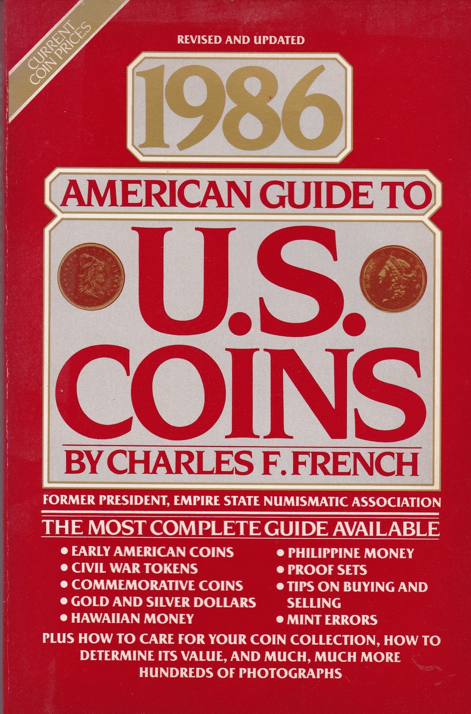American Guide to U. S. Coins, 1986 used book depot