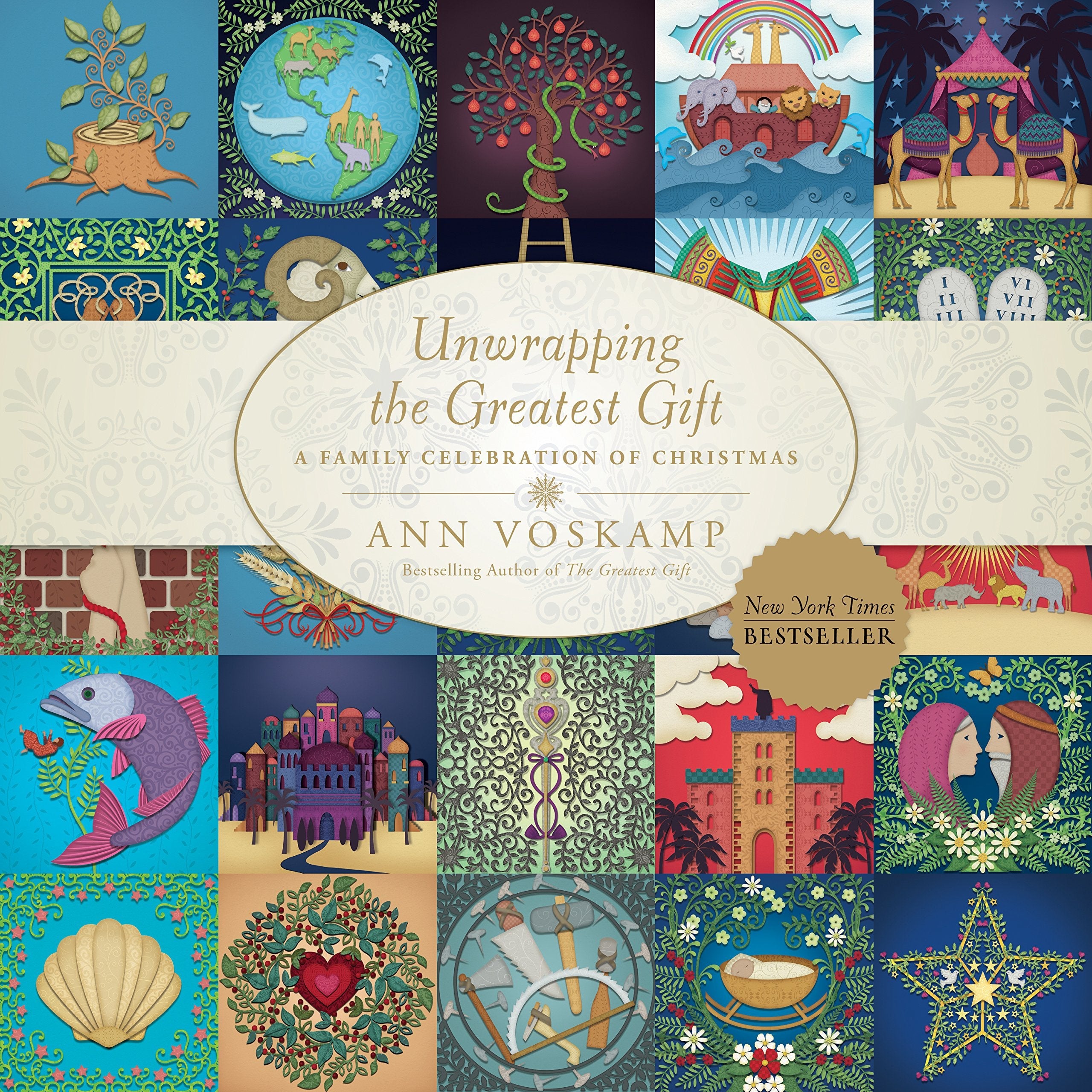 Unwrapping the Greatest Gift: A Family Celebration of Christmas used book depot