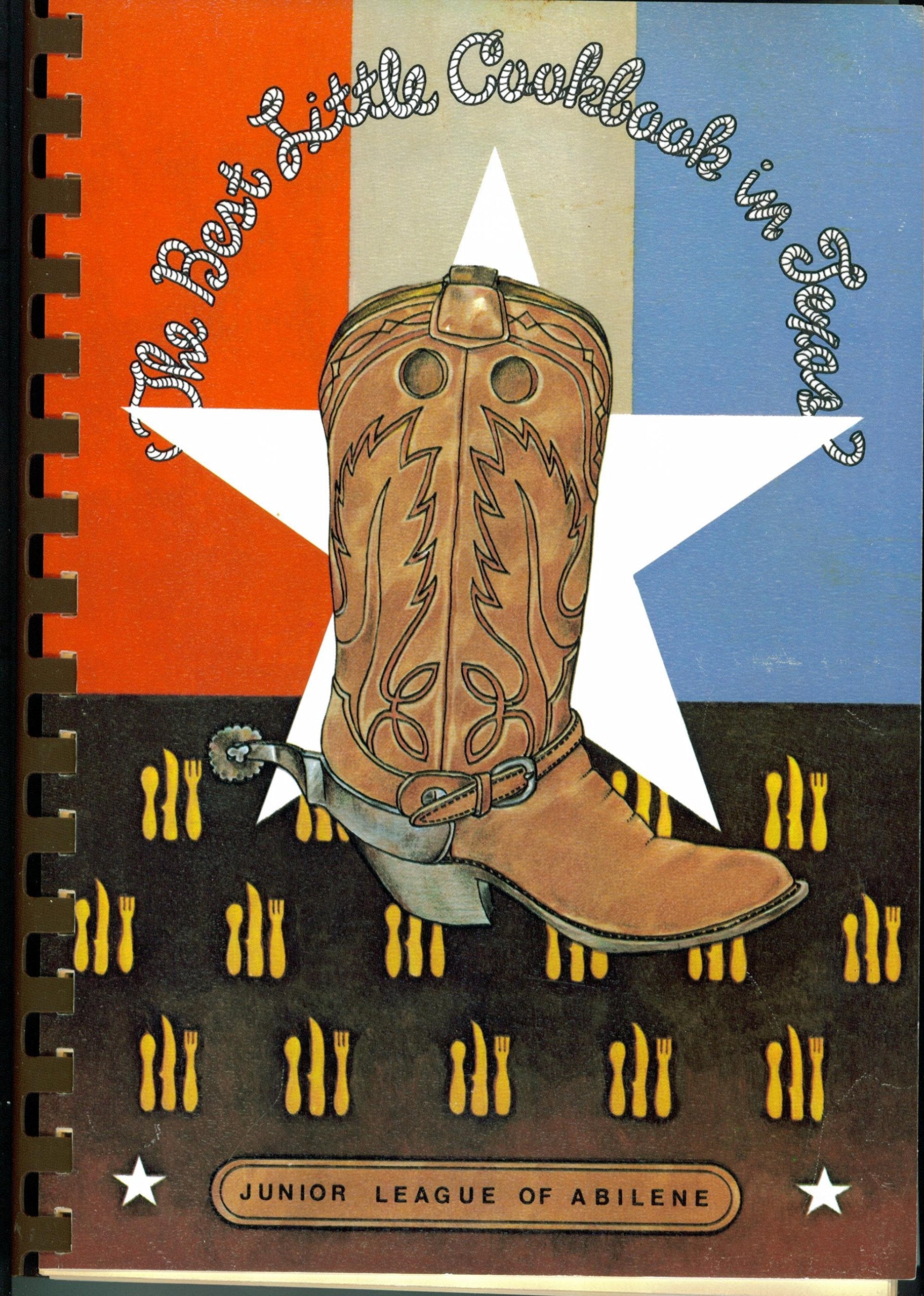 The Best Little Cookbook in Texas used book depot