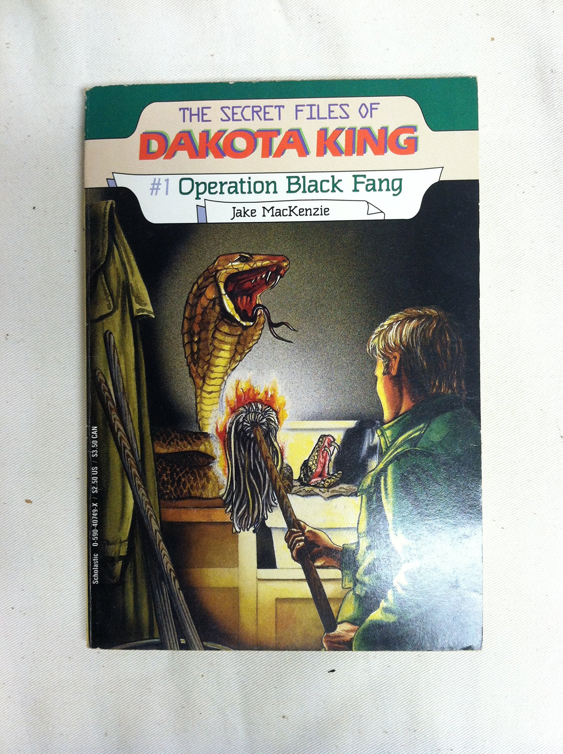 Operation Black Fang (Secret File of Dakota King) used book depot