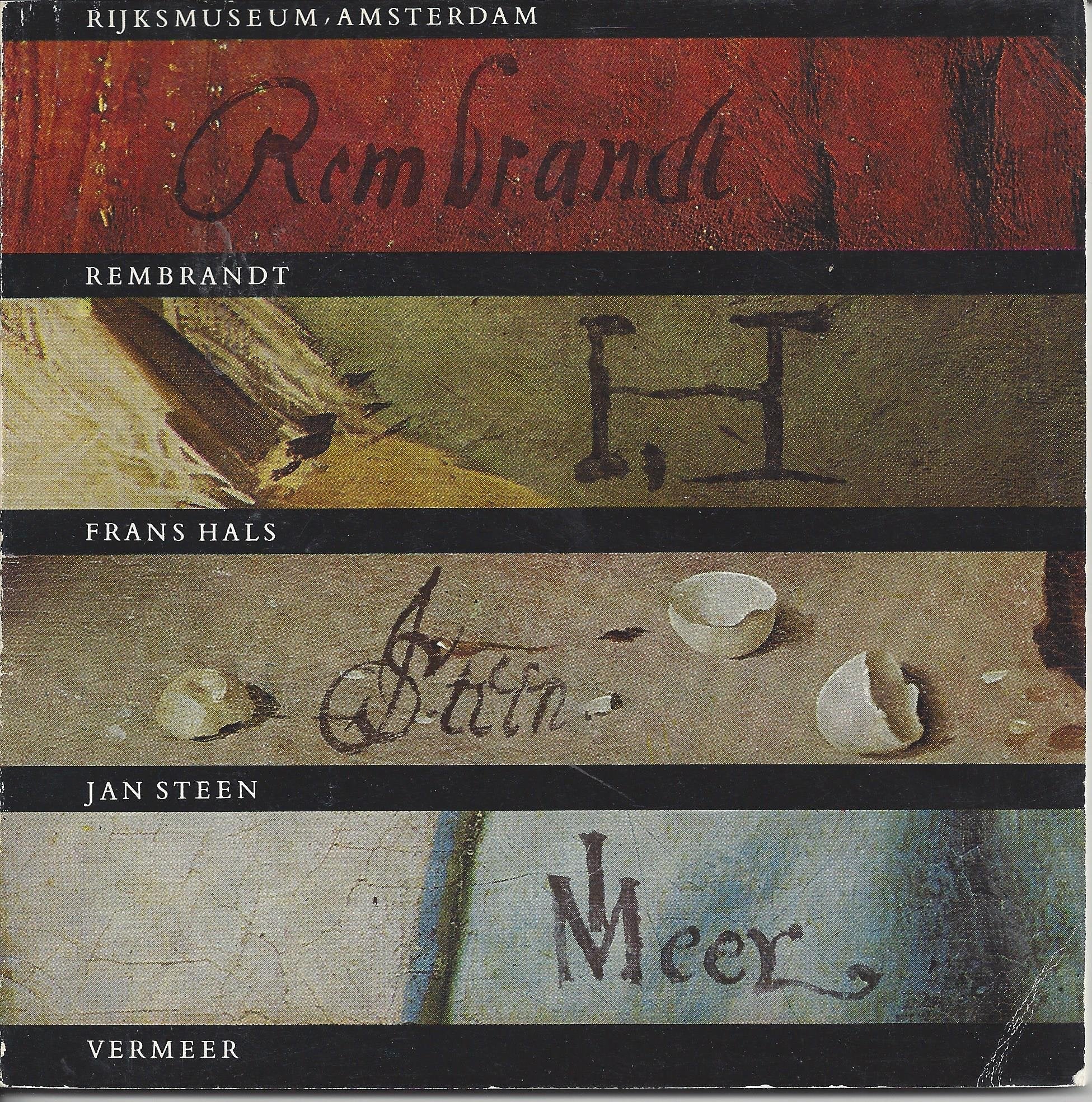 Frans Hals, Jan Steen, Rembrandt, Vermeer used book depot