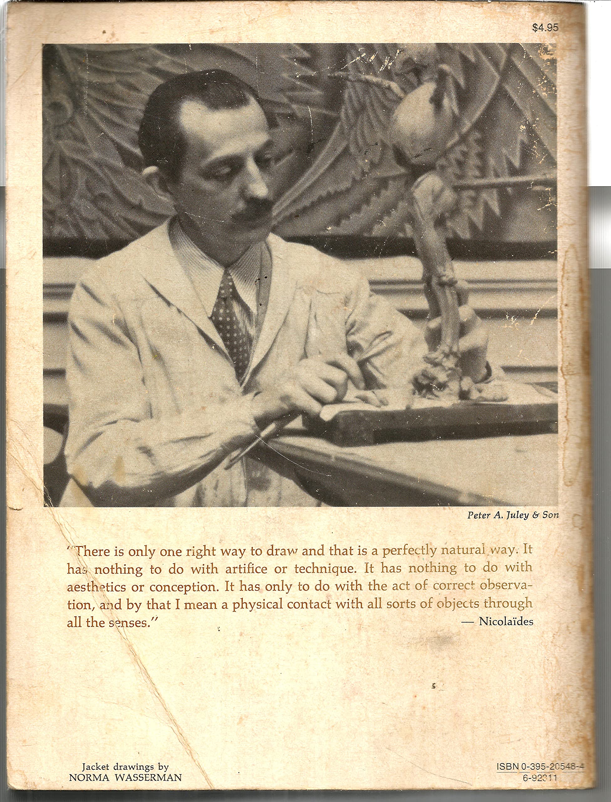 Nicolaides The Natural Way to Draw: A Working Plan for Art Study