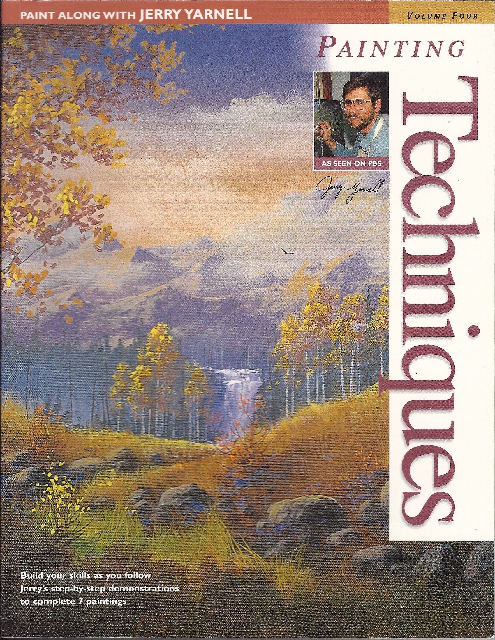 Painting Techniques (Paint Along With Jerry Yarnell) used book depot