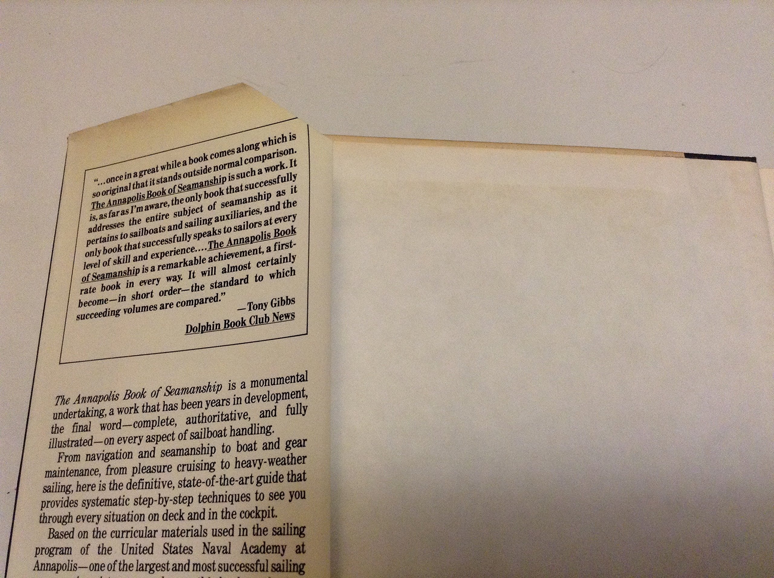 The Annapolis Book of Seamanship used book depot