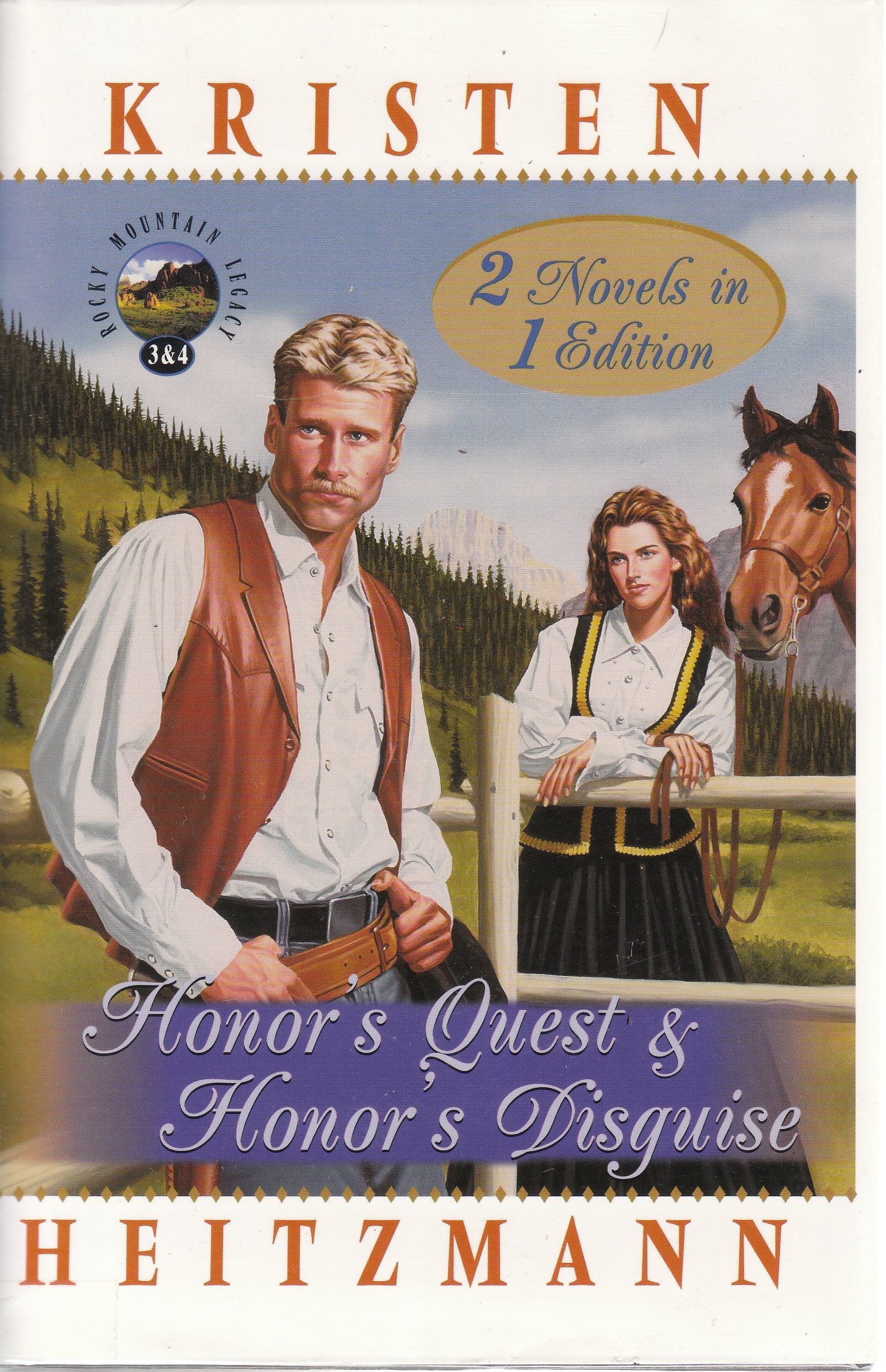 Honor's Quest&Honor's Disguise (2 in 1 Volume) (Rocky Mountain Legacy) used book depot