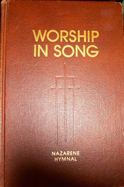 Worship in Song Nazarene Hymnal used book depot