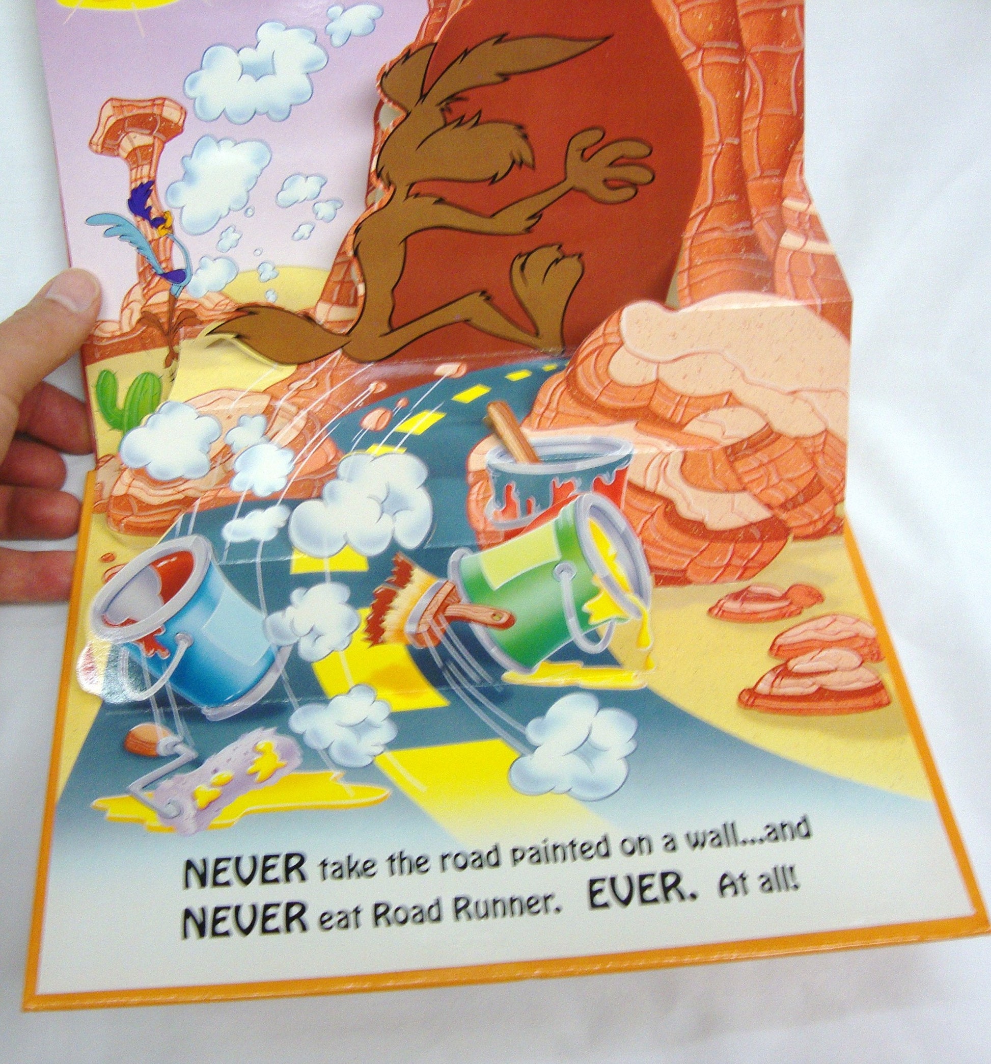 Wile E. Coyote's Gravity Lessons: Pop-Up Storybook used book depot