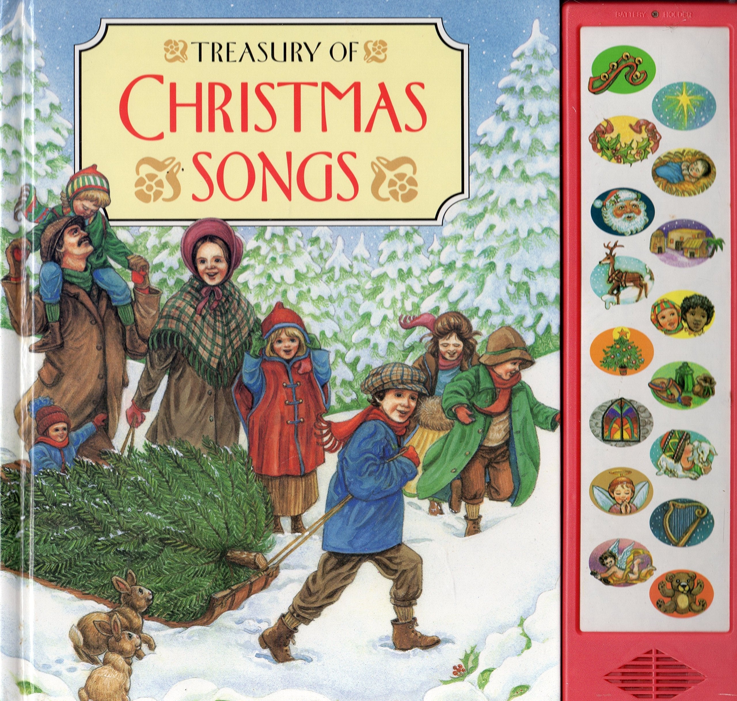 Treasury of Christmas Songs used book depot