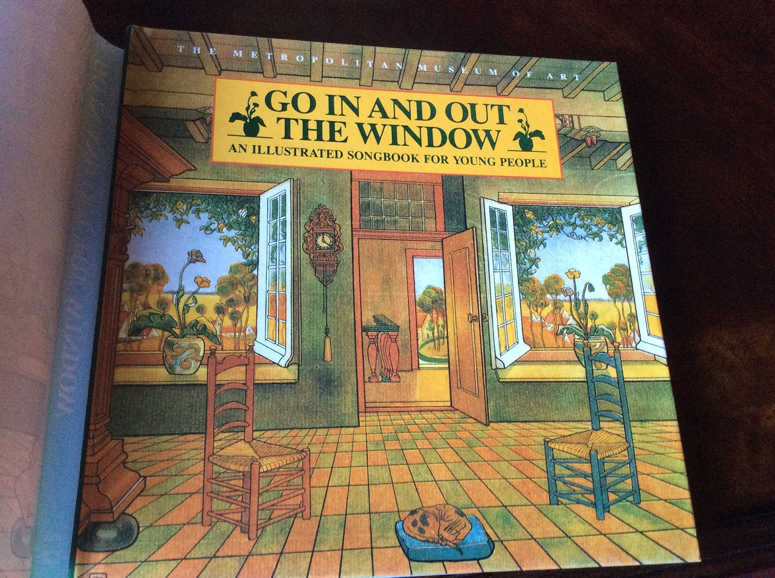 Go In and Out the Window: An Illustrated Songbook For Children used book depot