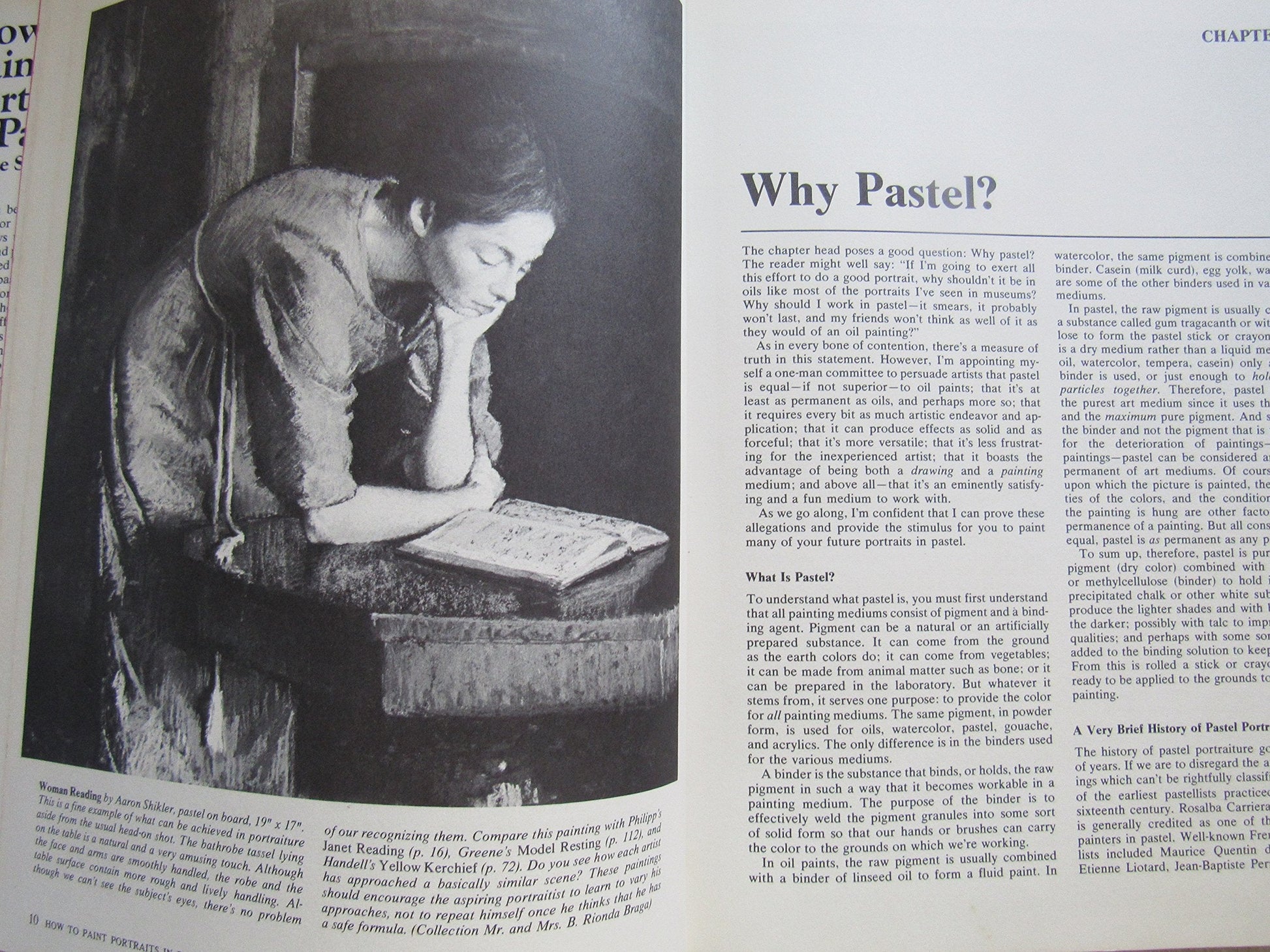 How to Paint Portraits in Pastel used book depot