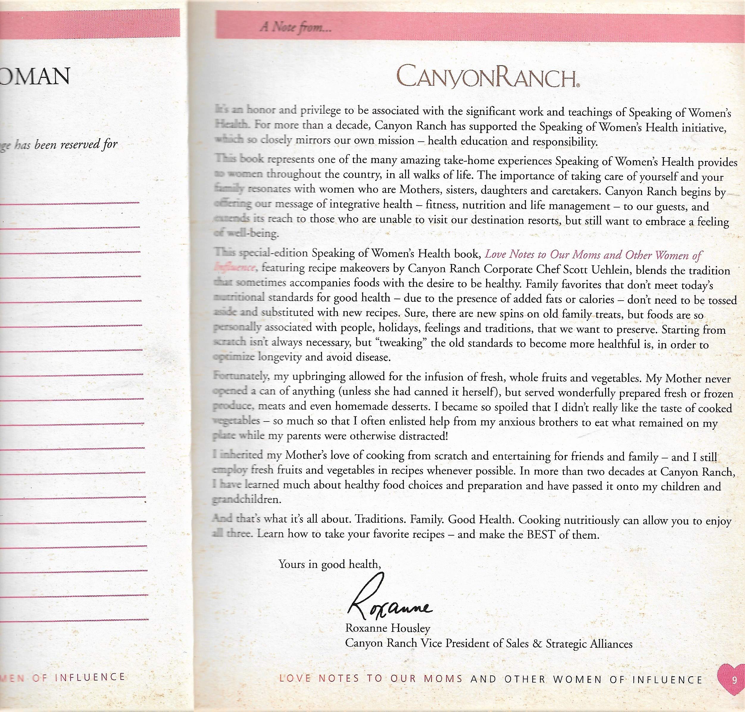 Love Notes to Our Moms and Other Women of Influence (The Book Volume 5)