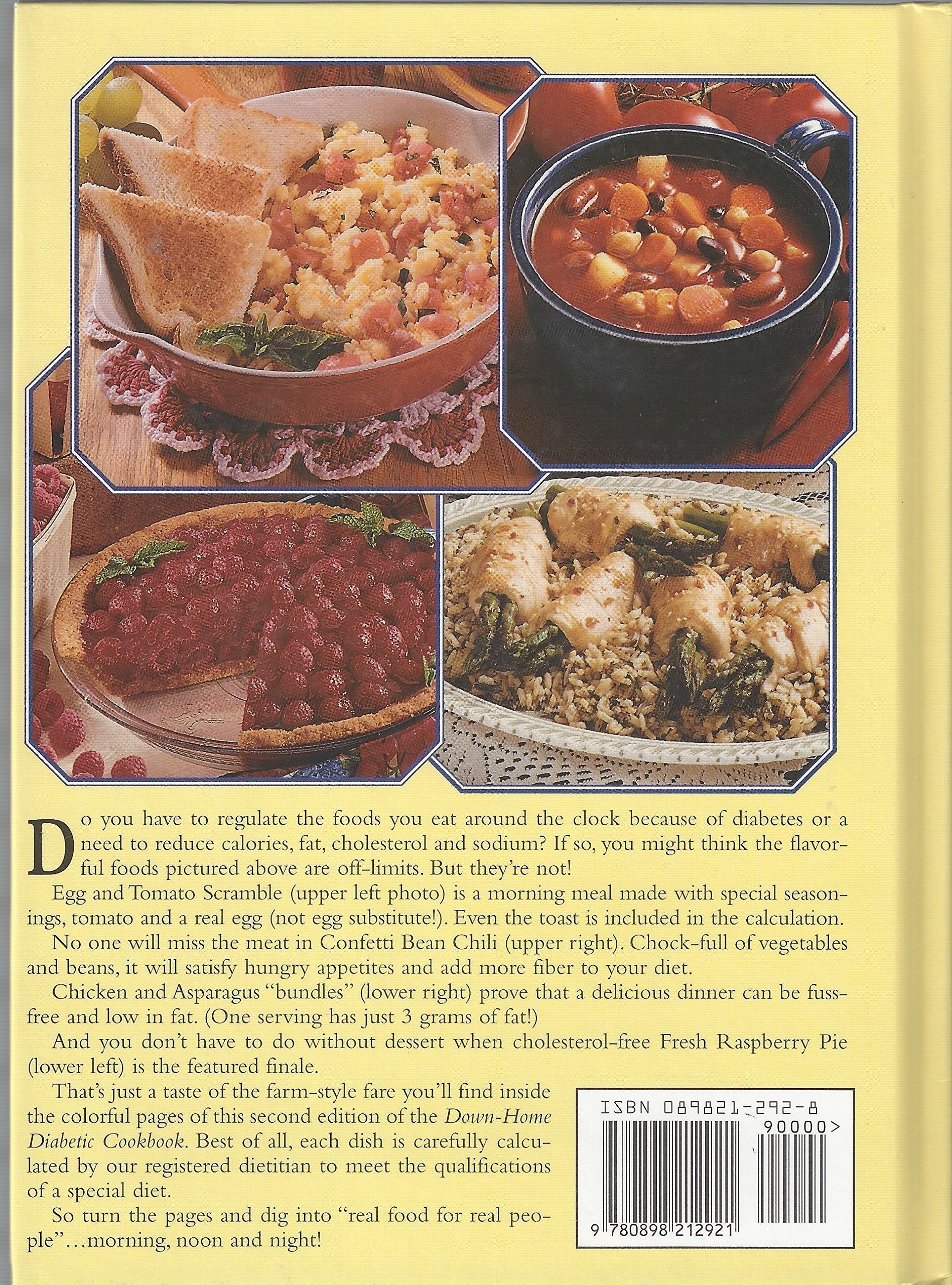 Taste of Home's Down-Home Diabetic Cookbook used book depot
