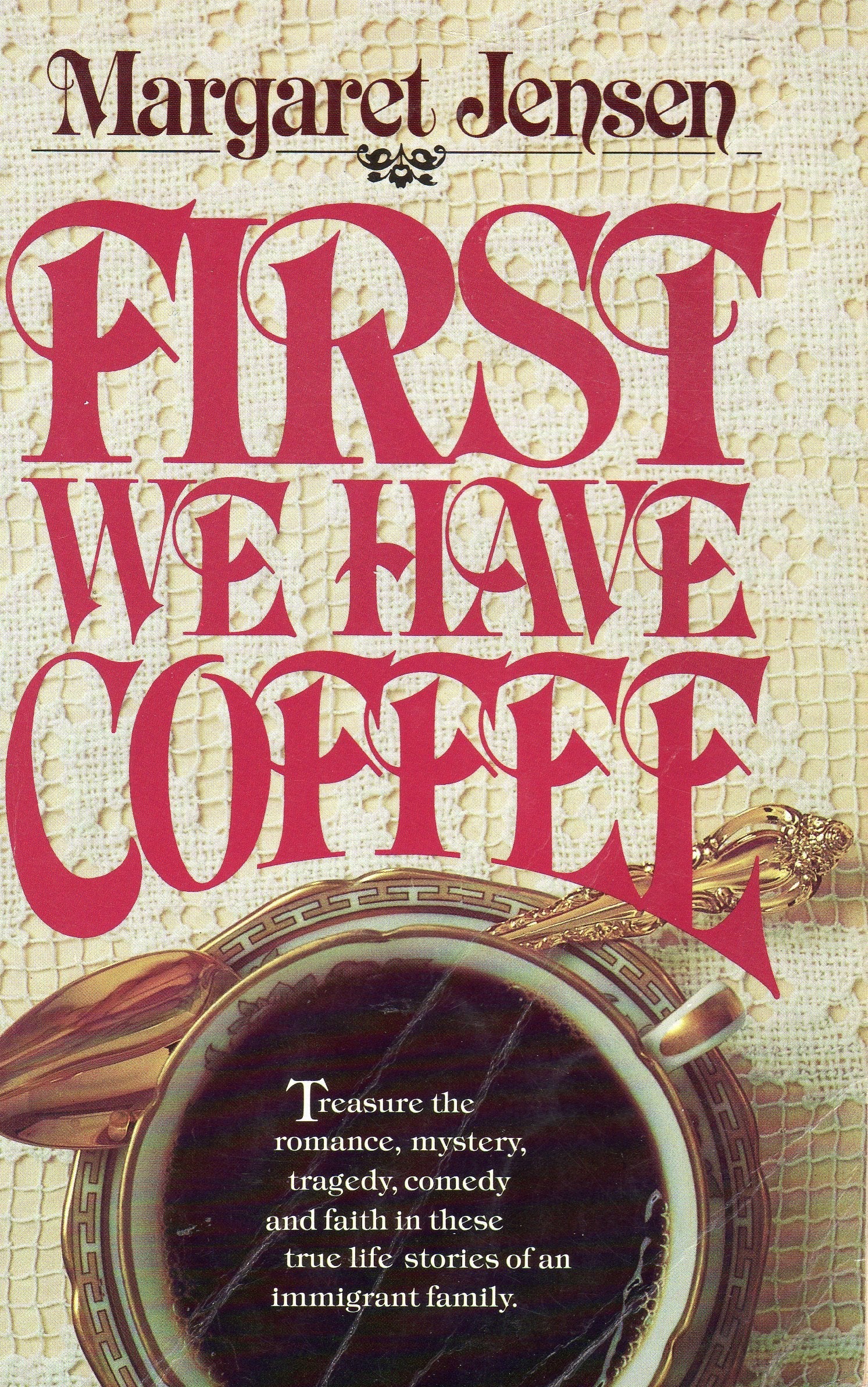 FIRST WE HAVE COFFEE used book depot