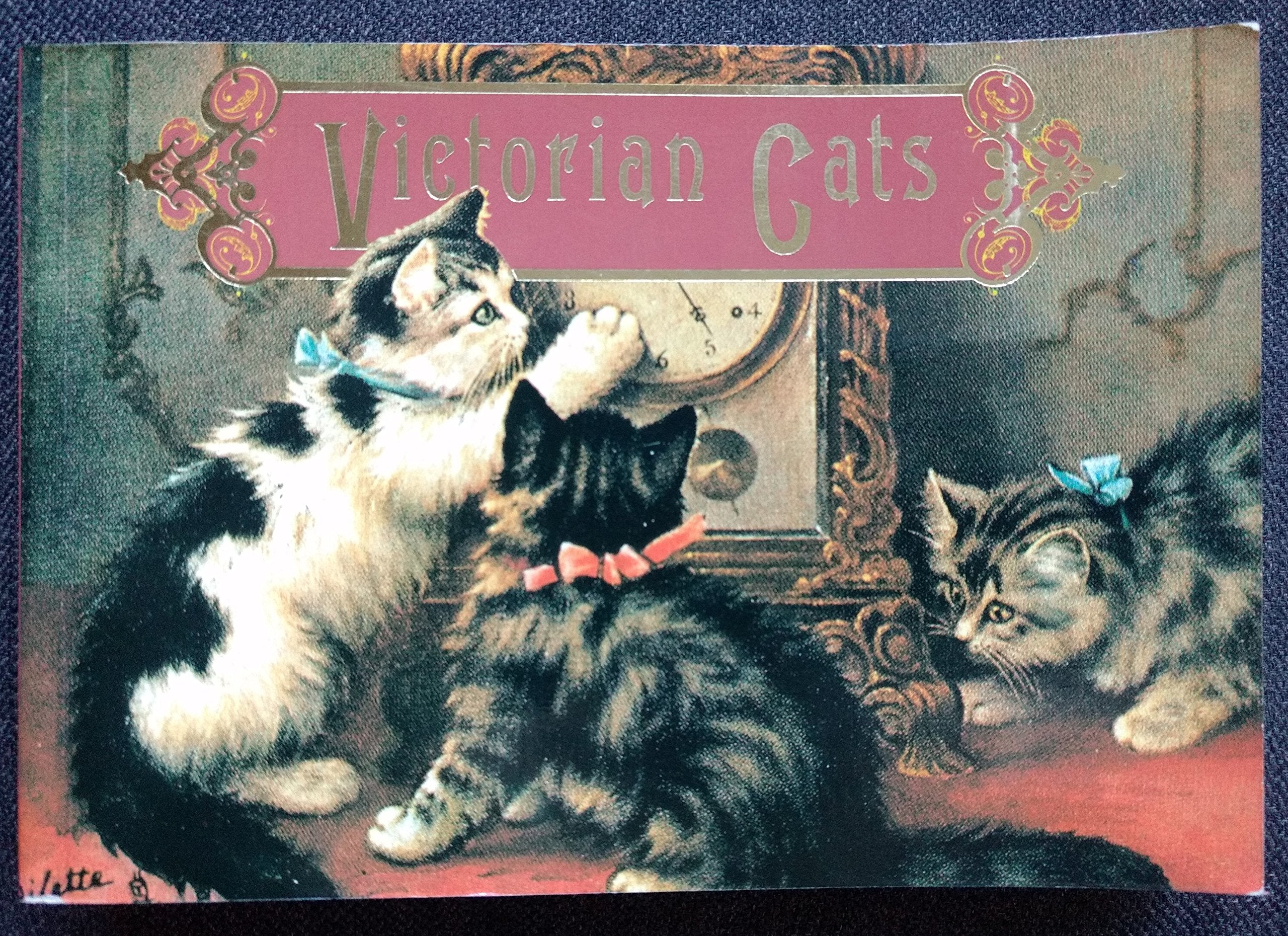 Victorian Cats: A Postcard Book