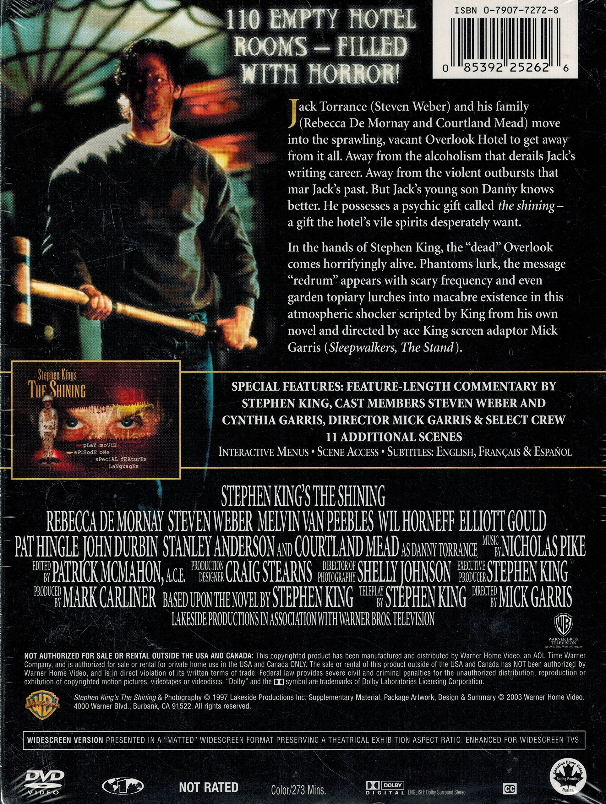 Stephen King's The Shining (Two Disc Special Edition) used book depot
