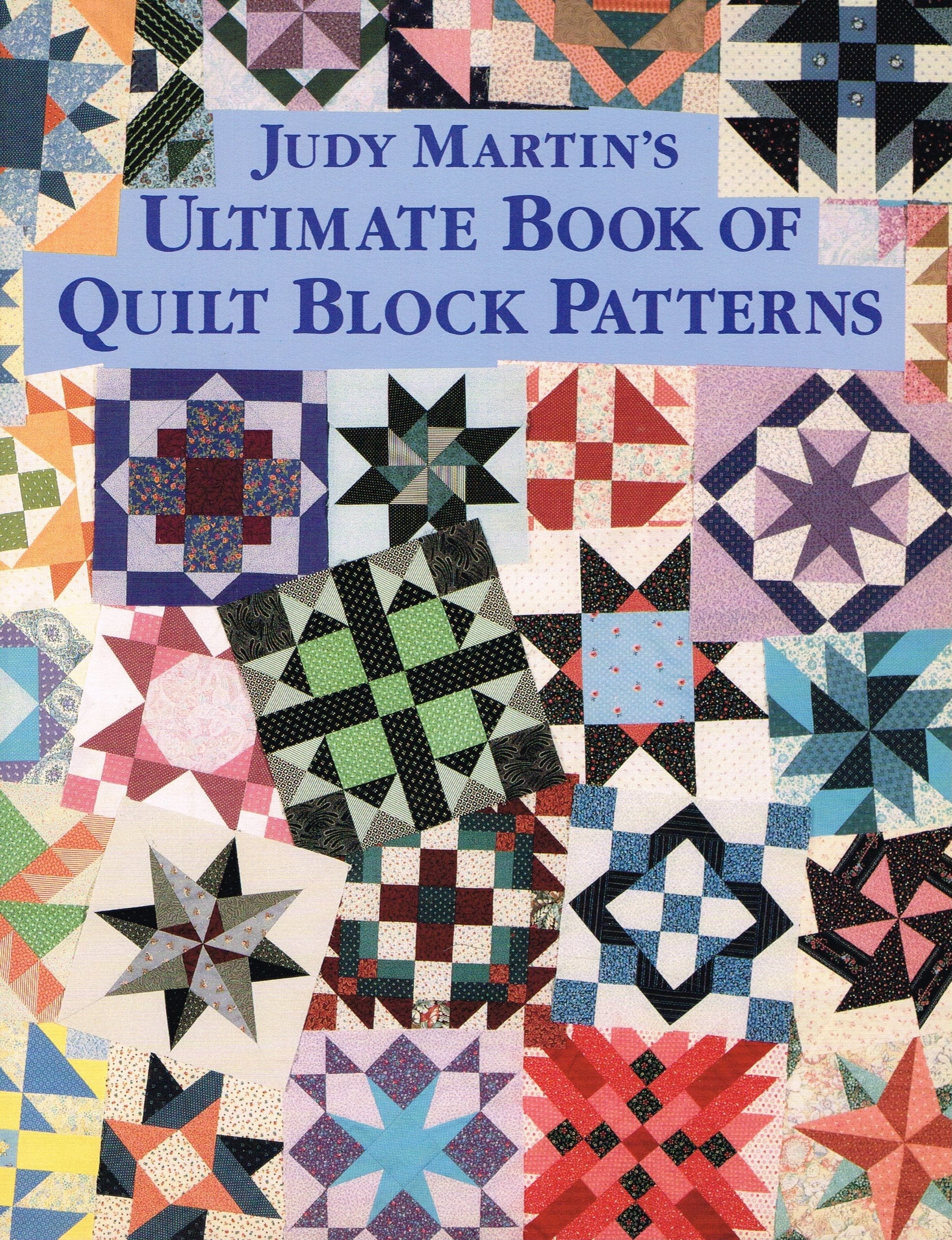 Judy Martin's Ultimate Book of Quilt Block Patterns used book depot