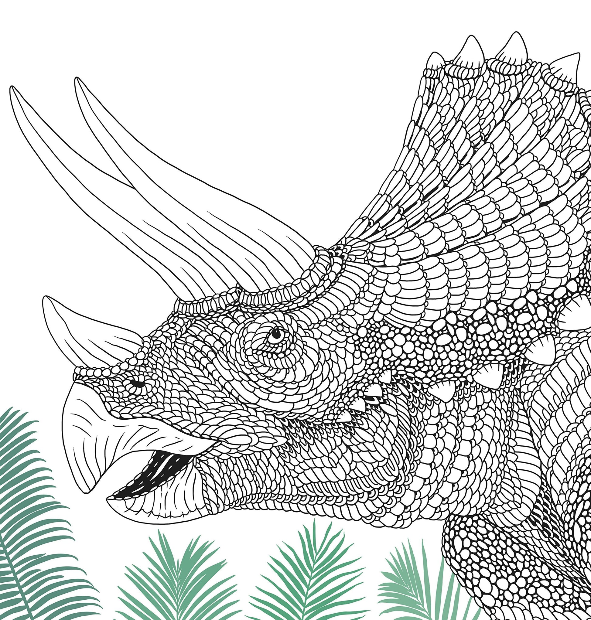 Dinosauria: Dinosaurs to Color and Facts to Discover used book depot