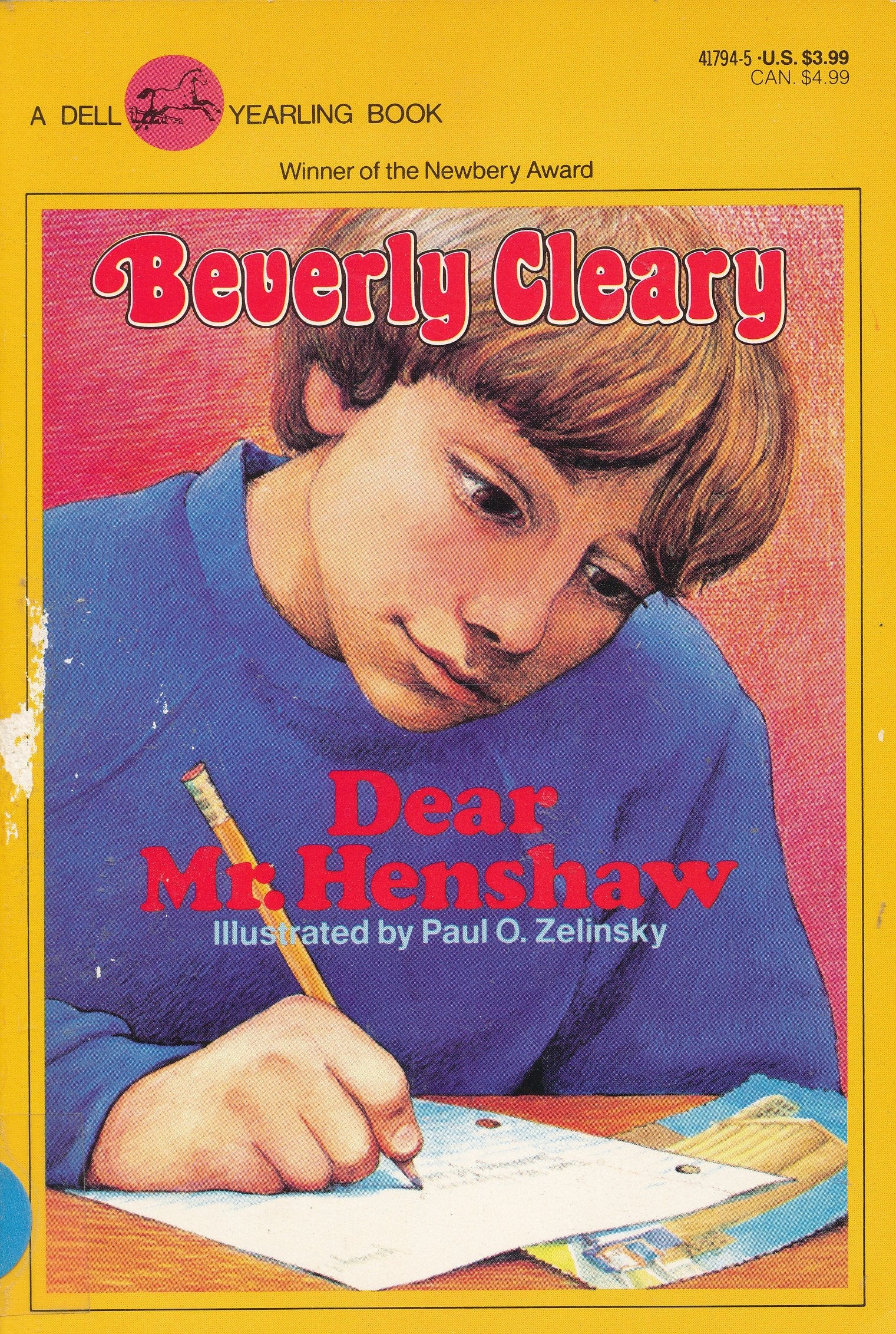DEAR MR. HENSHAW used book depot