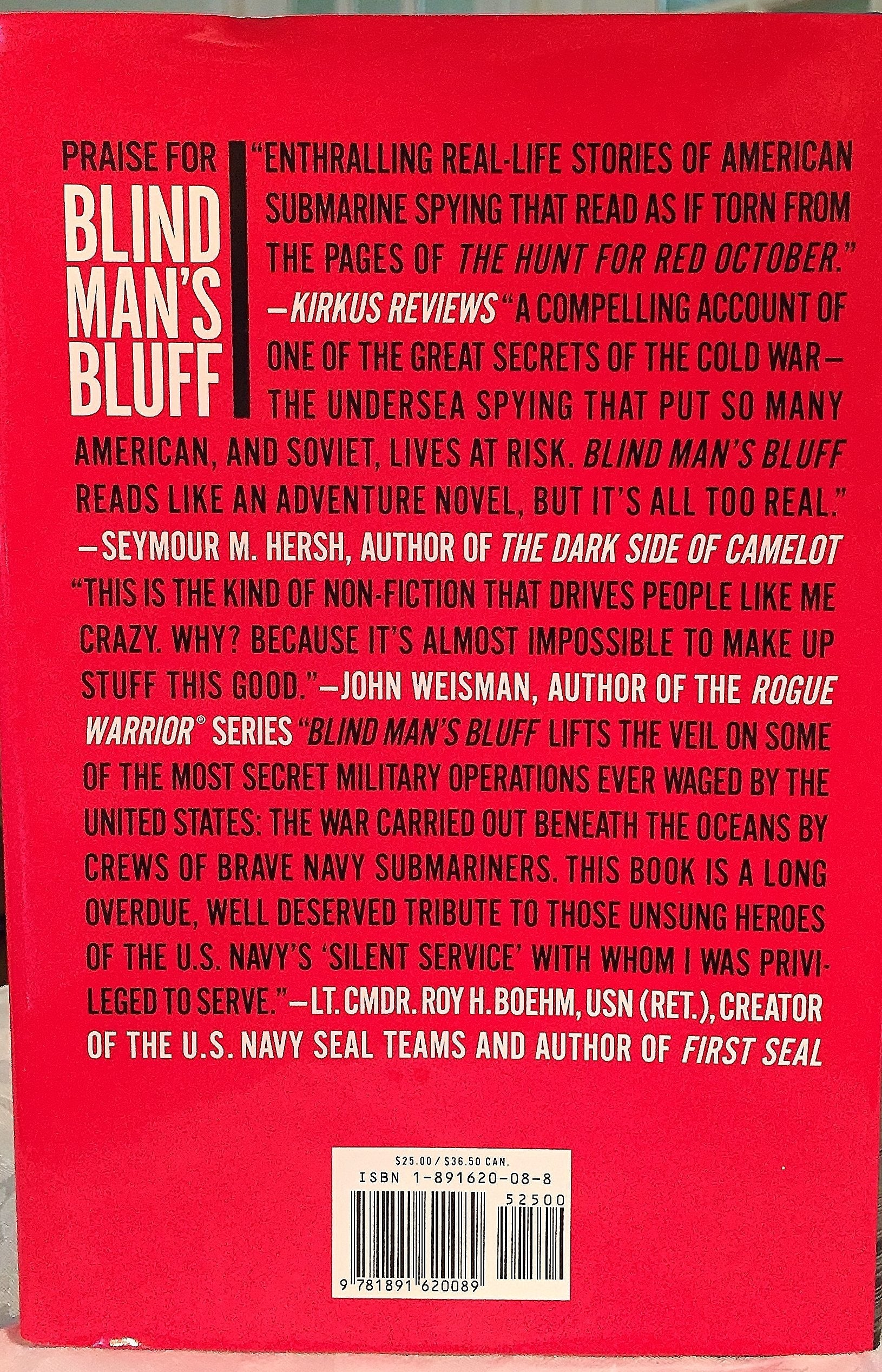 Blind Man's Bluff: The Untold Story Of American Submarine Espionage used book depot