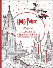 Harry Potter Magical Places & Characters Coloring Book used book depot