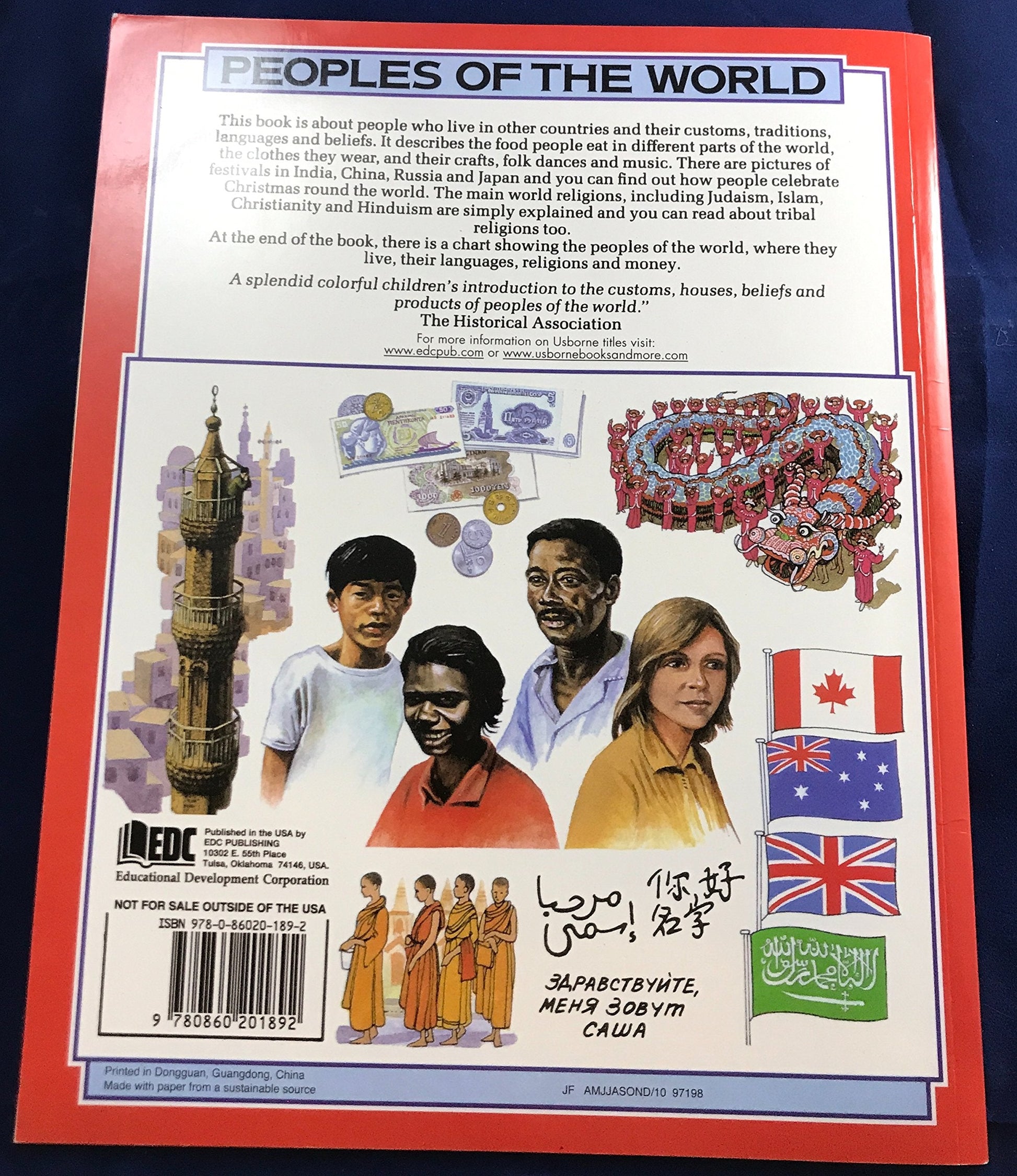 Peoples of the World (World Geography Series) used book depot