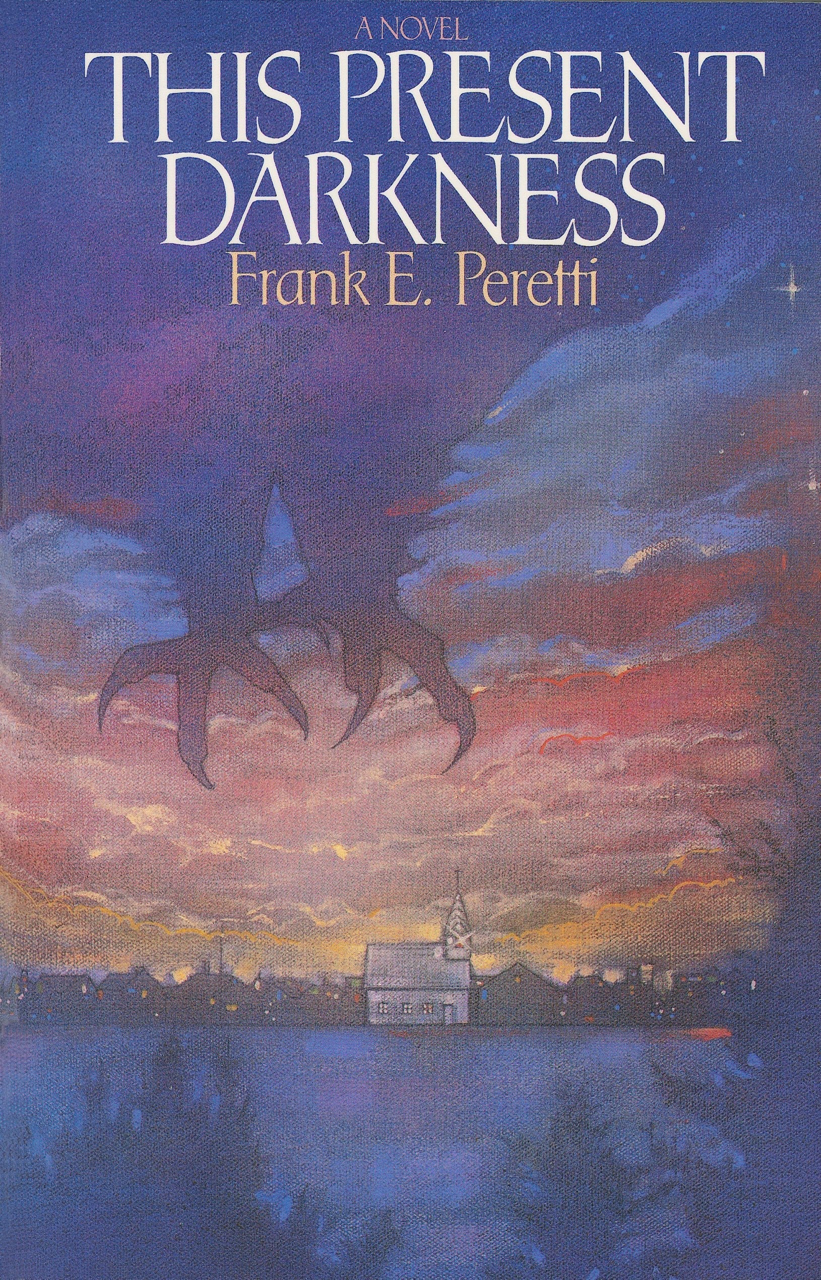 2 Books/ Piercing the Darkness/This Present Darkness used book depot