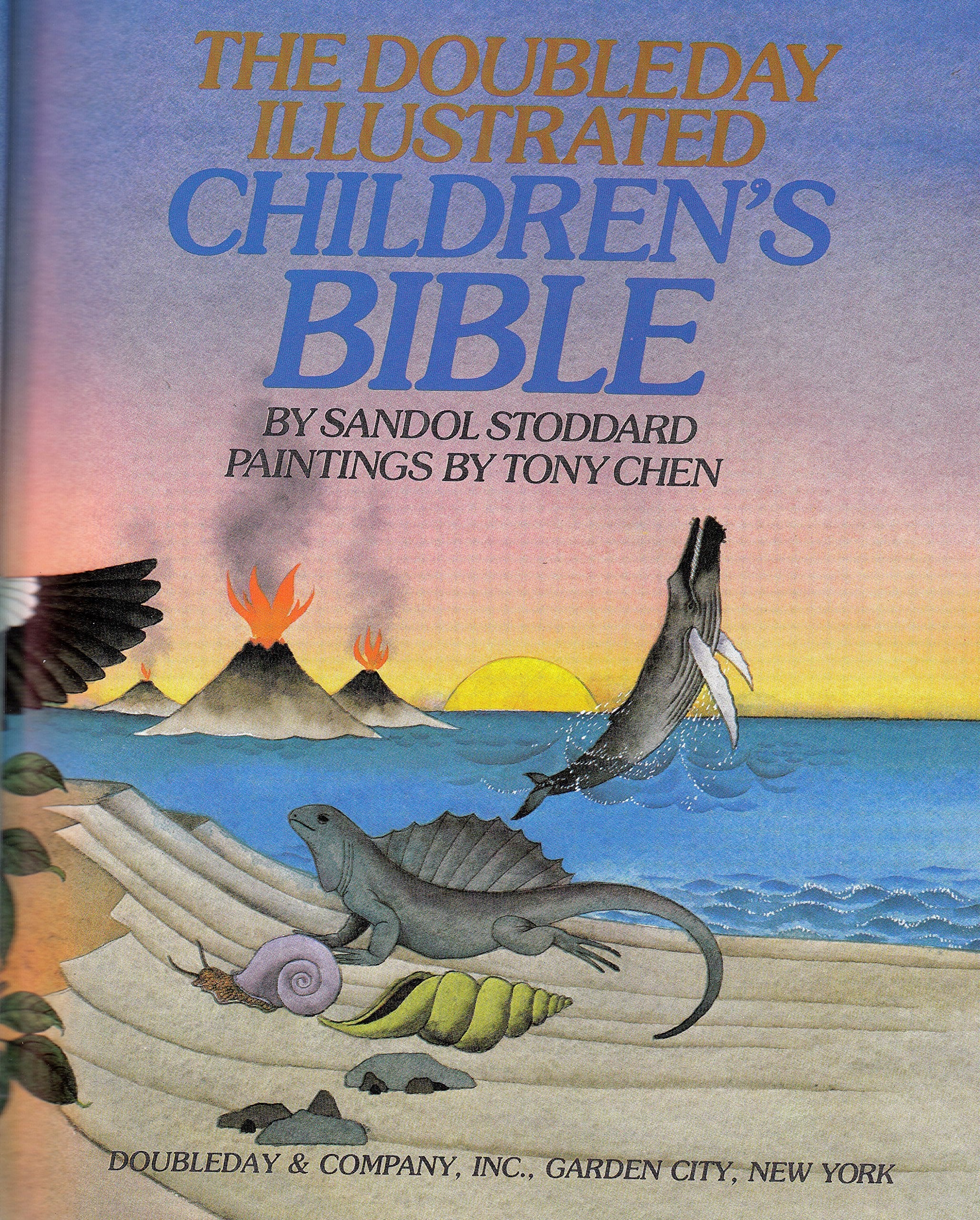 Doubleday Illustrated Children's Bible used book depot