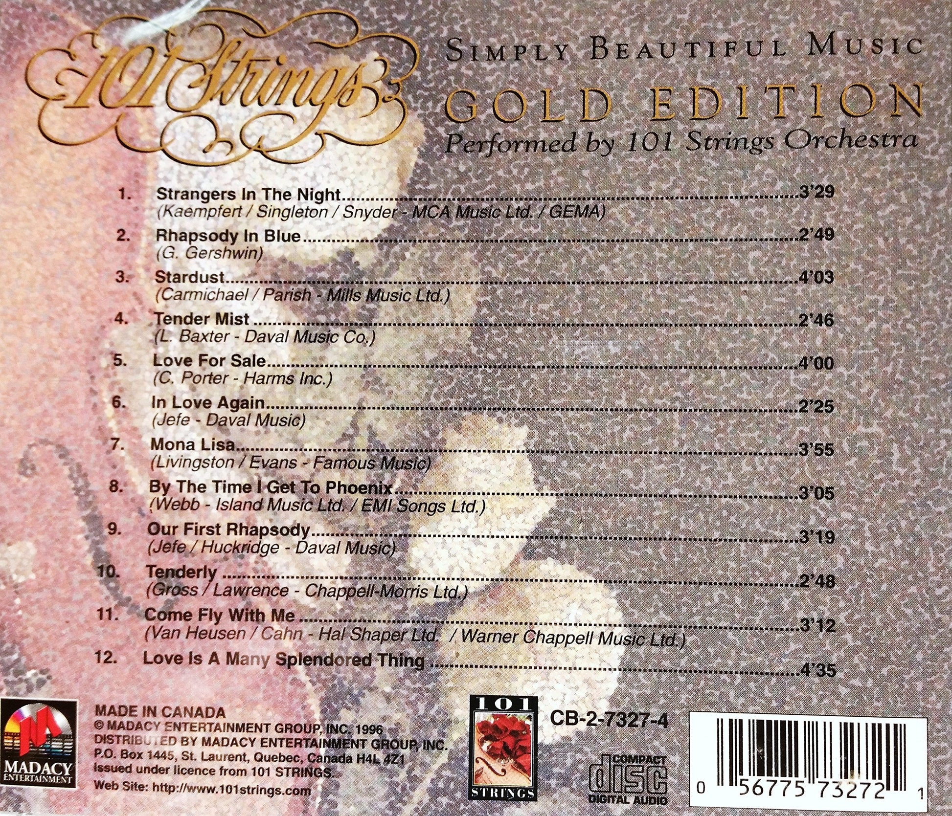 101 Strings: Gold Edition Disc 4 used book depot