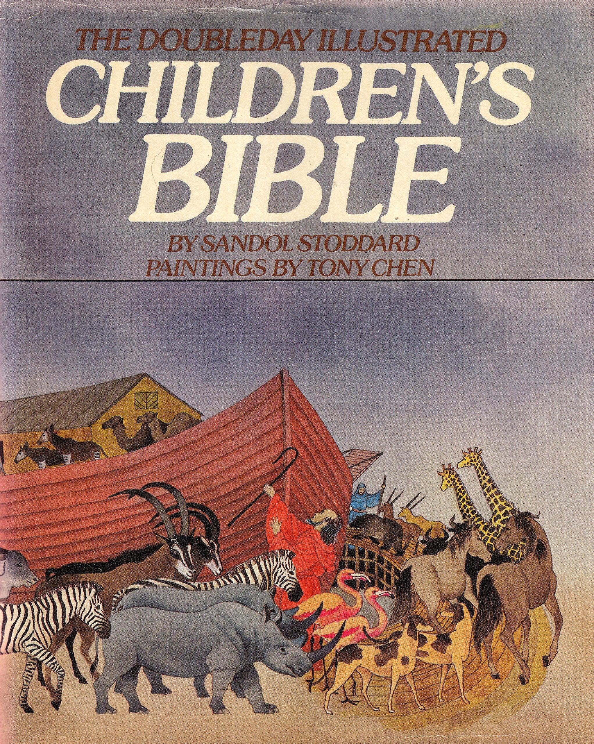 Doubleday Illustrated Children's Bible used book depot