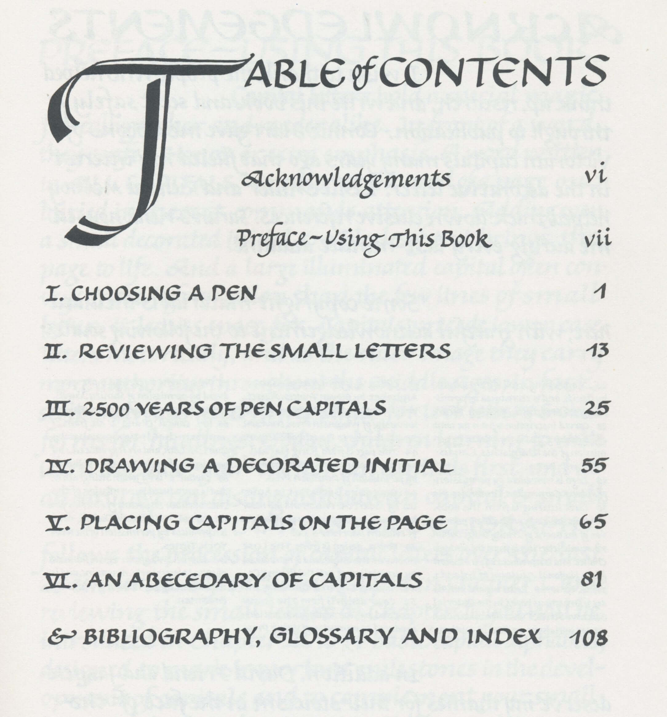Capitals for Calligraphy: A Sourcebook of Decorative Letters used book depot