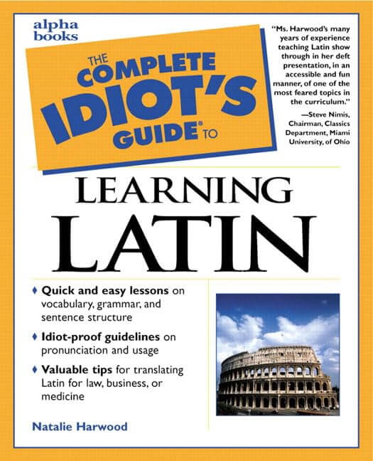 Complete Idiot's Guide to Learning Latin used book depot