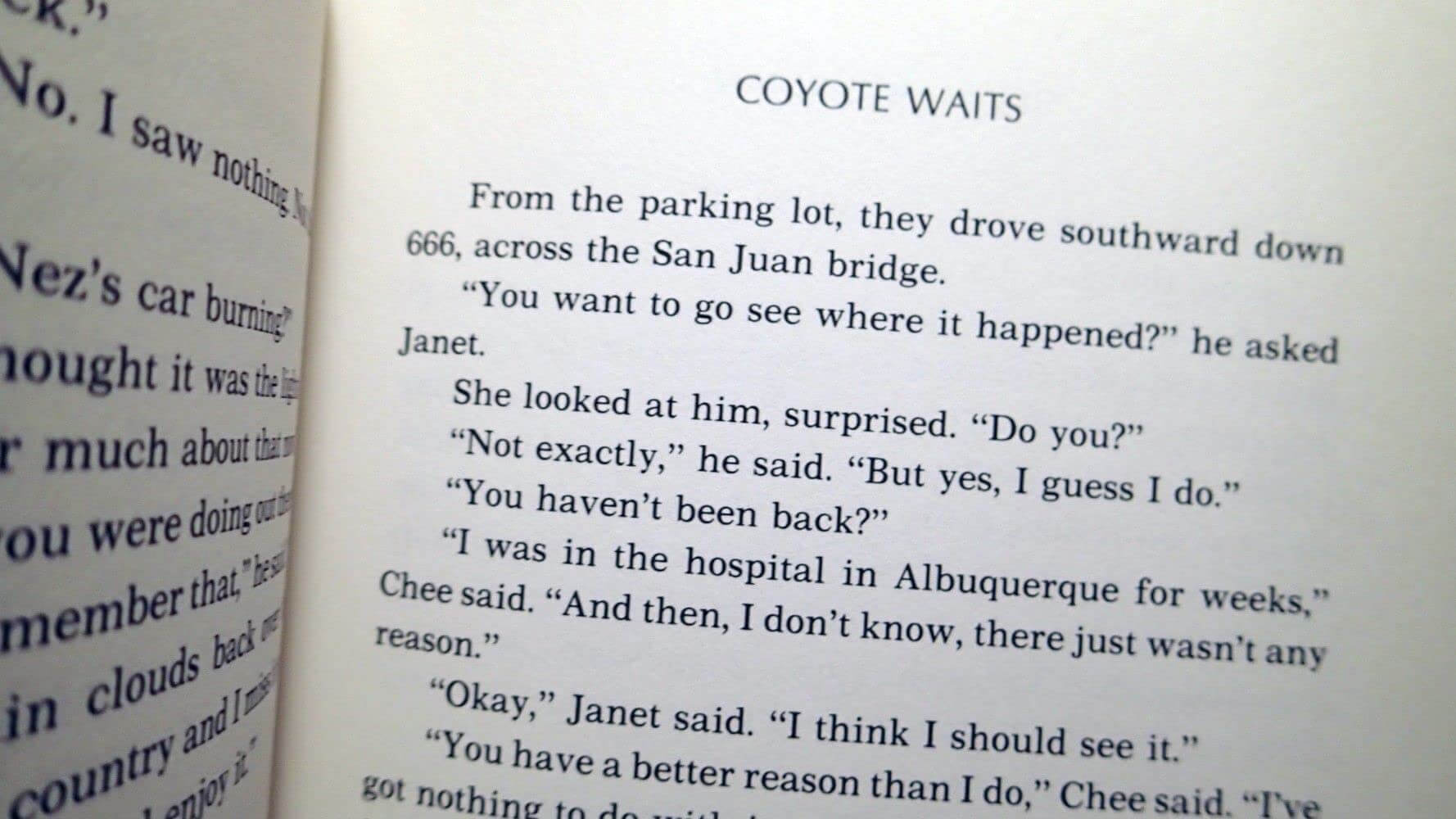 Coyote Waits used book depot