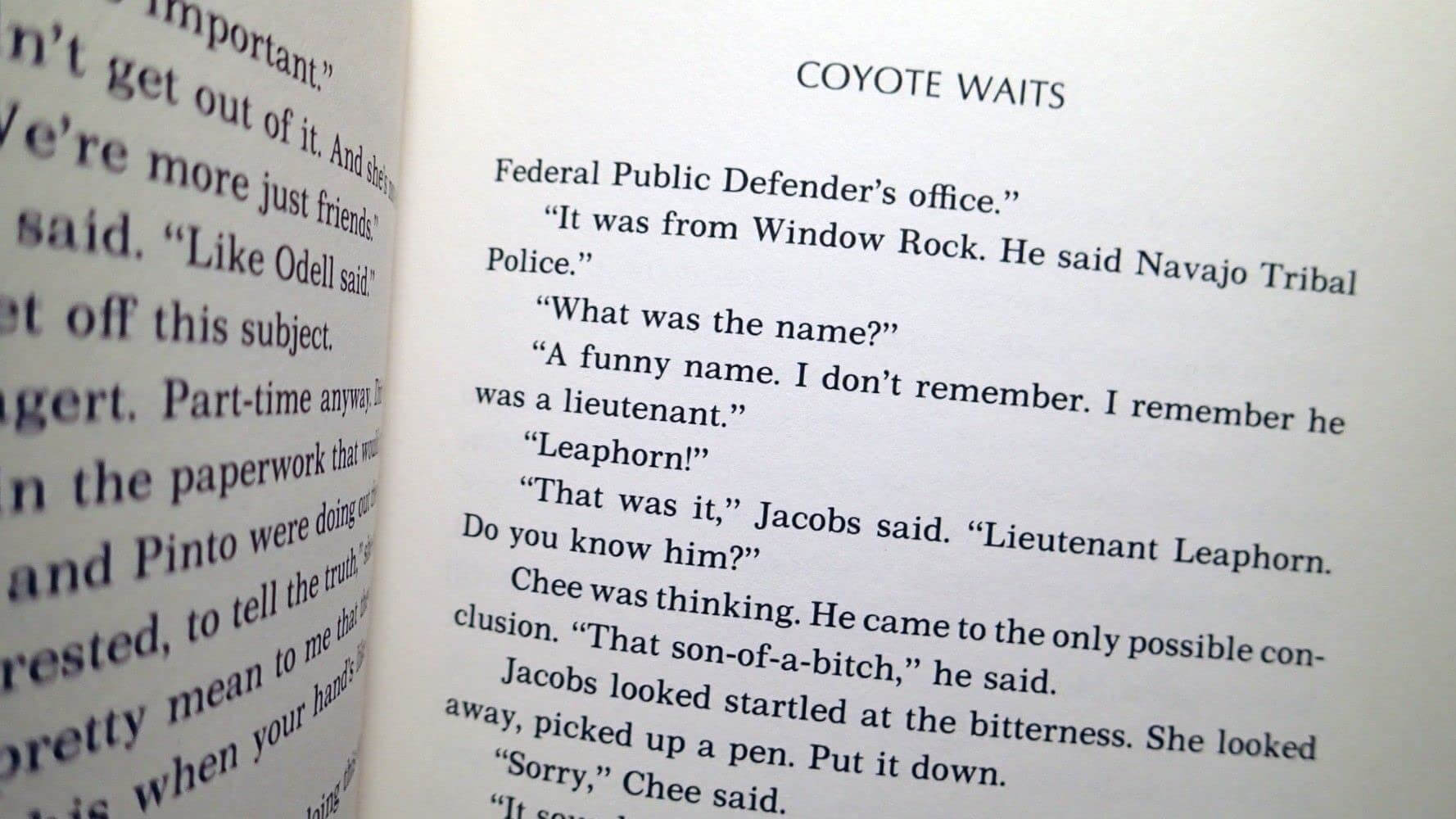 Coyote Waits used book depot
