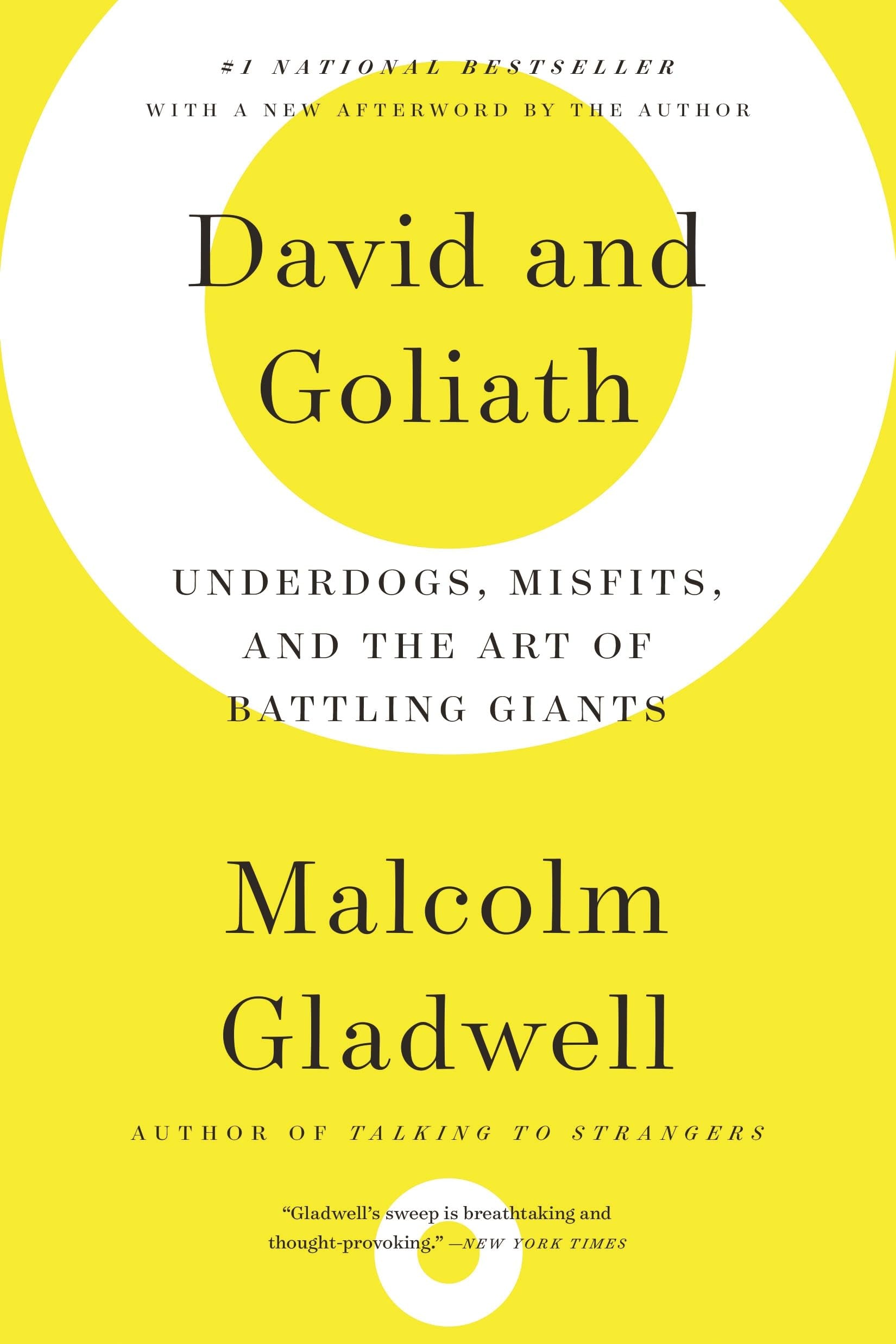 David and Goliath: Underdogs, Misfits, and the Art of Battling Giants used book depot