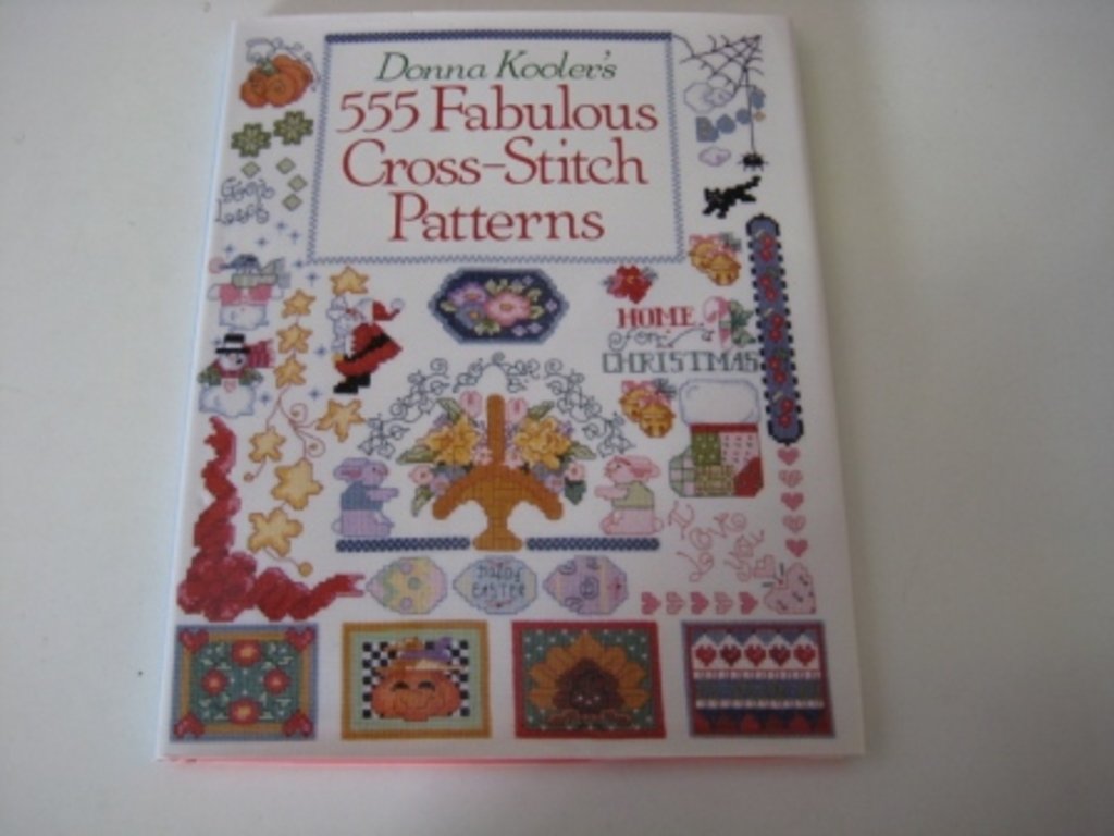 Donna Kooler's 555 Fabulous Cross-Stitch Patterns used book depot