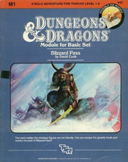 Blizzard Pass (Dungeons & Dragons Module M1) used book depot