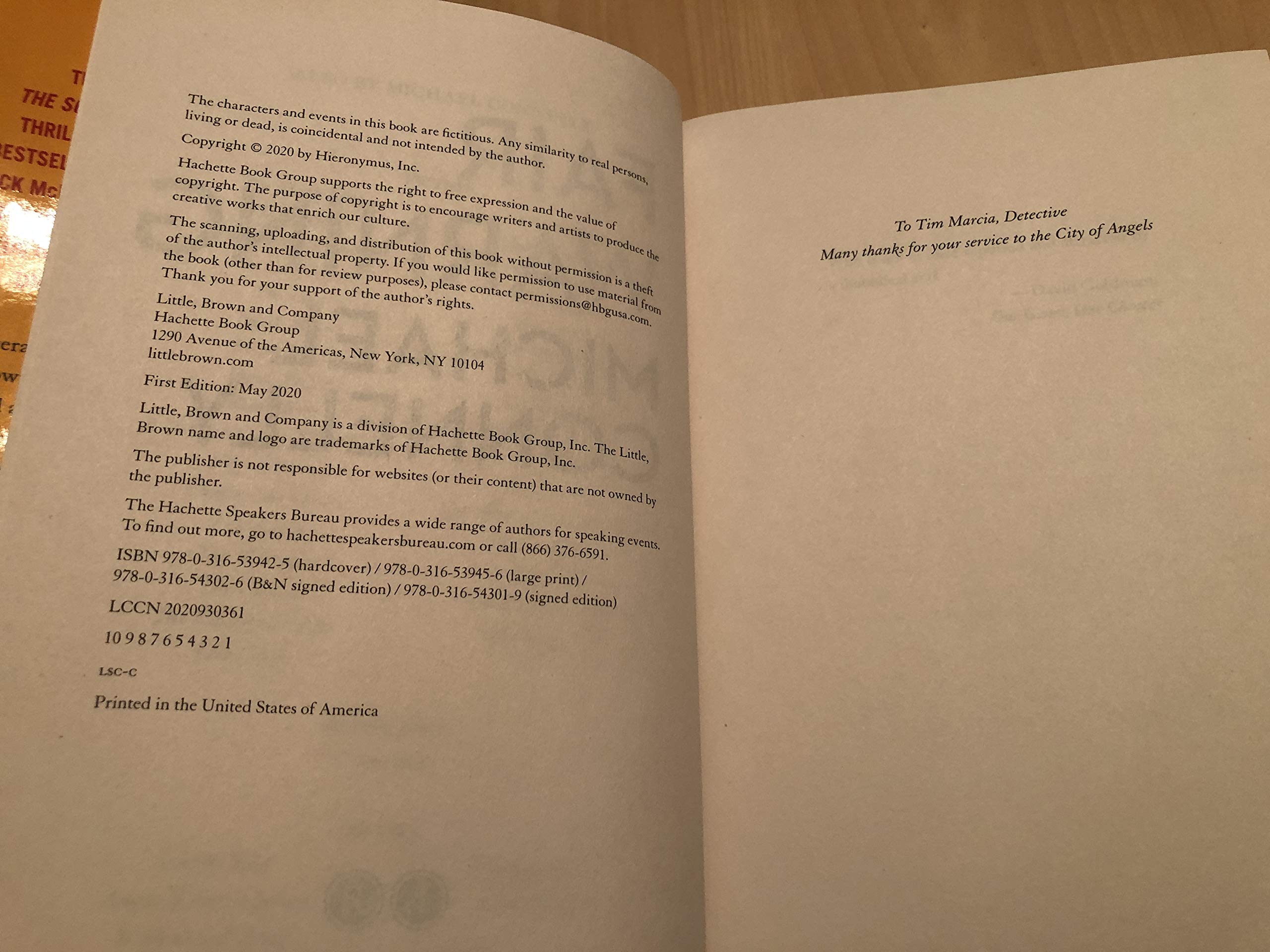 Fair Warning (Jack McEvoy, 3) used book depot