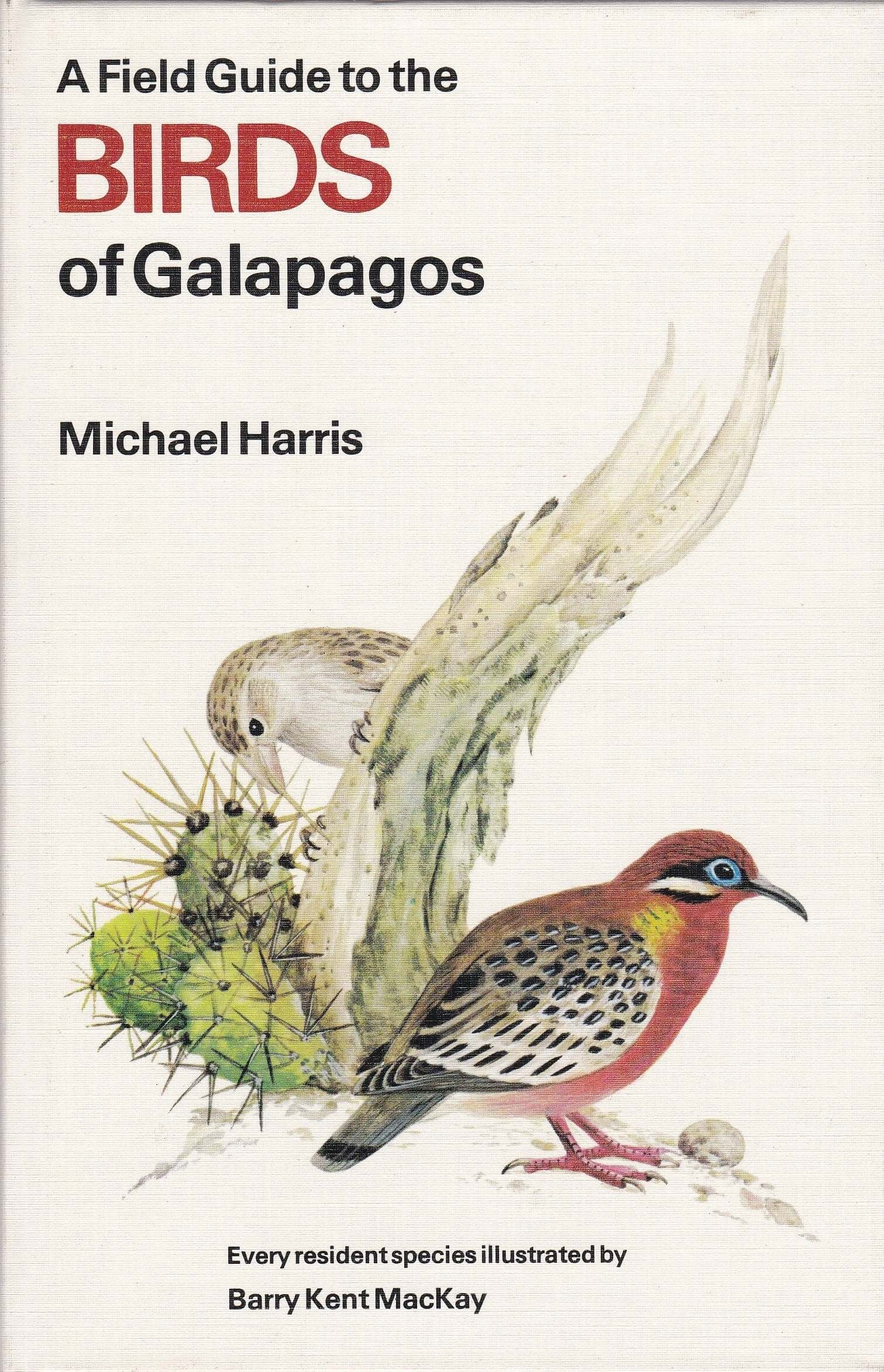 A Field Guide to the Birds of the Galapagos used book depot