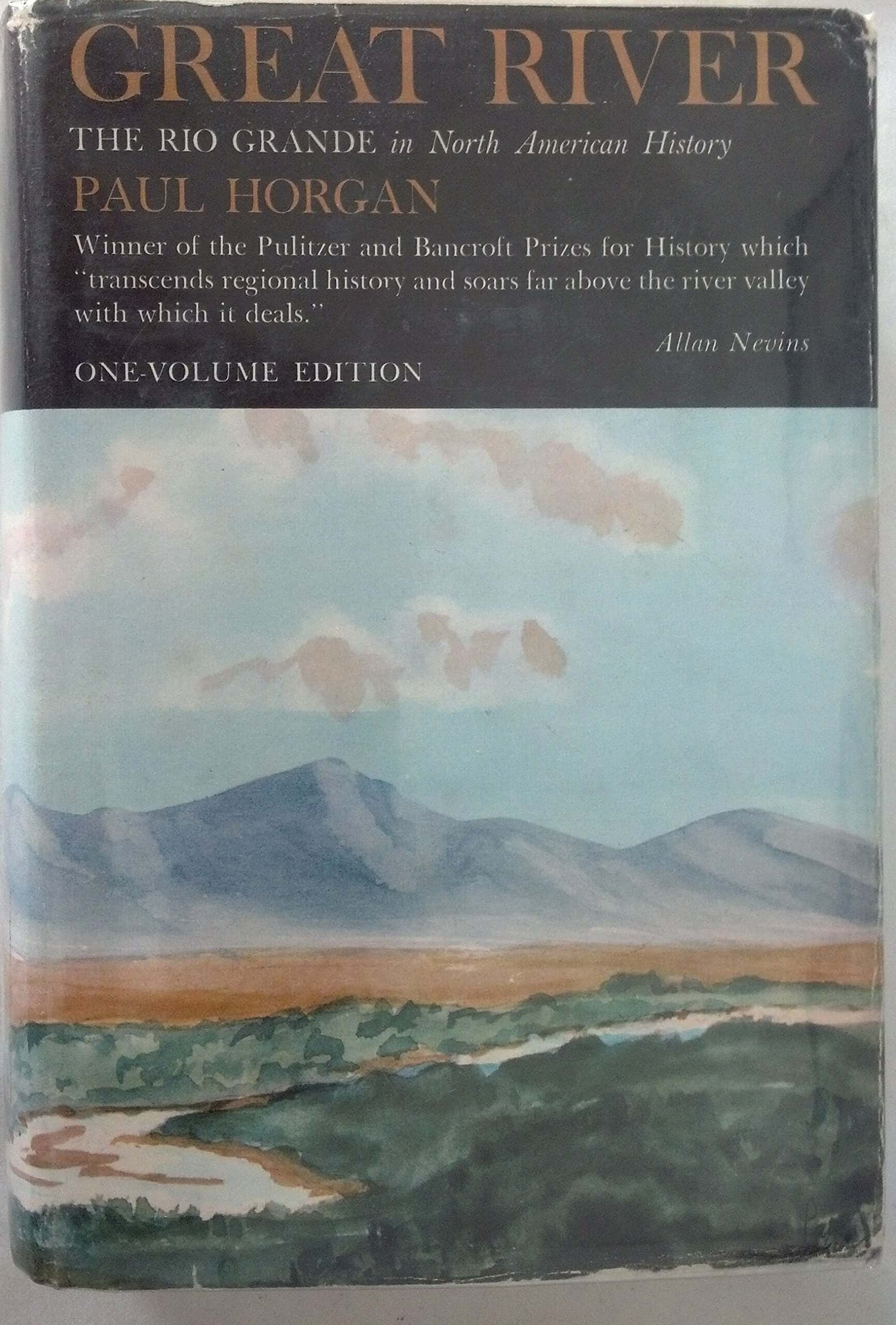 GREAT RIVER ~ The Rio Grande In North American History - Volume One: Indians and Spain and Volume Two: Mexico and the United States (both volumes in one book) used book depot