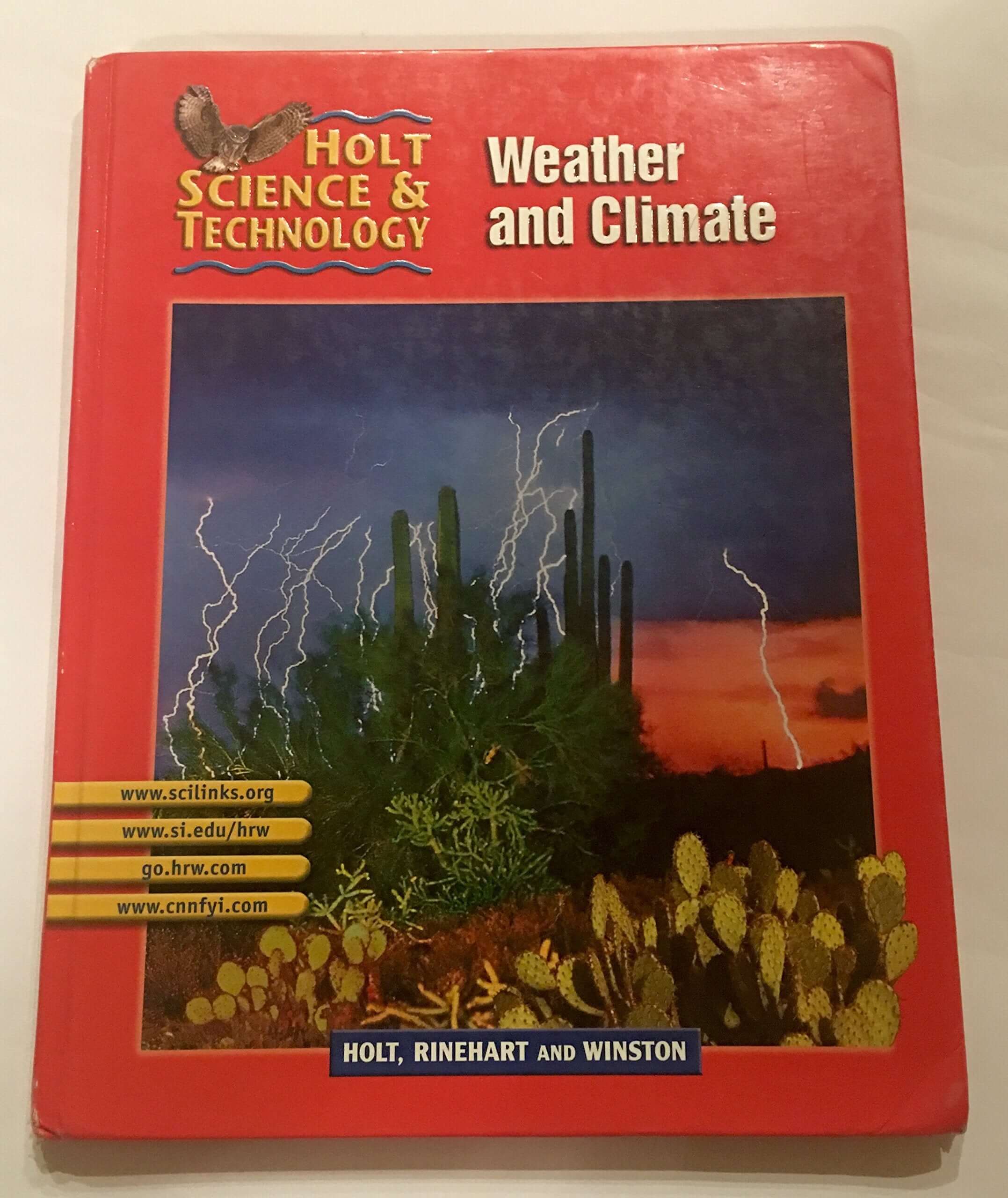 Weather and Climate (Holt Science & Technology, Short Course I) used book depot