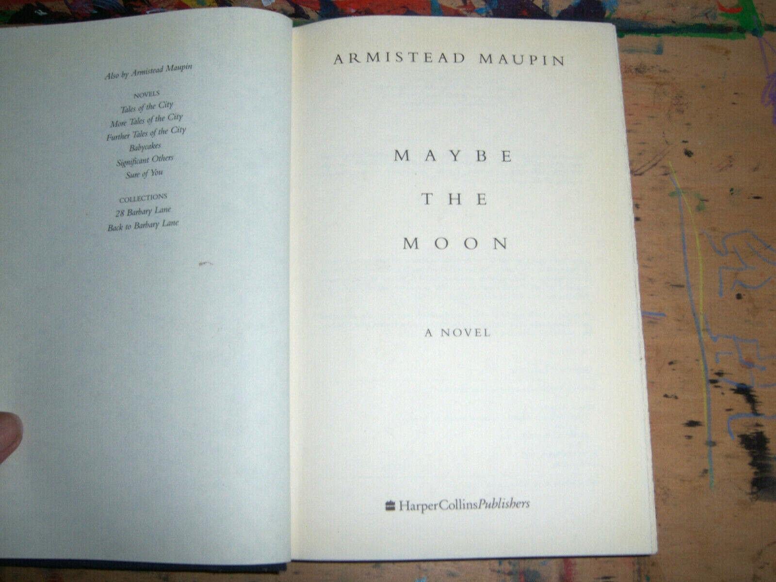 Maybe the Moon: A Novel used book depot