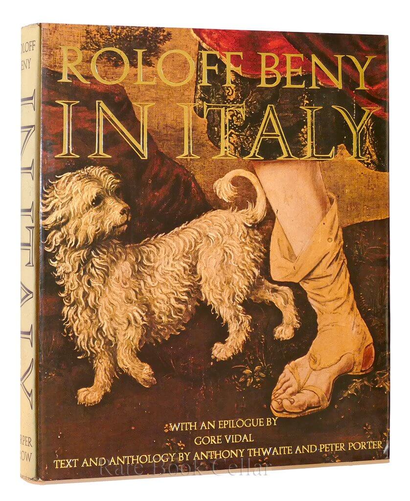 Roloff Beny in Italy used book depot