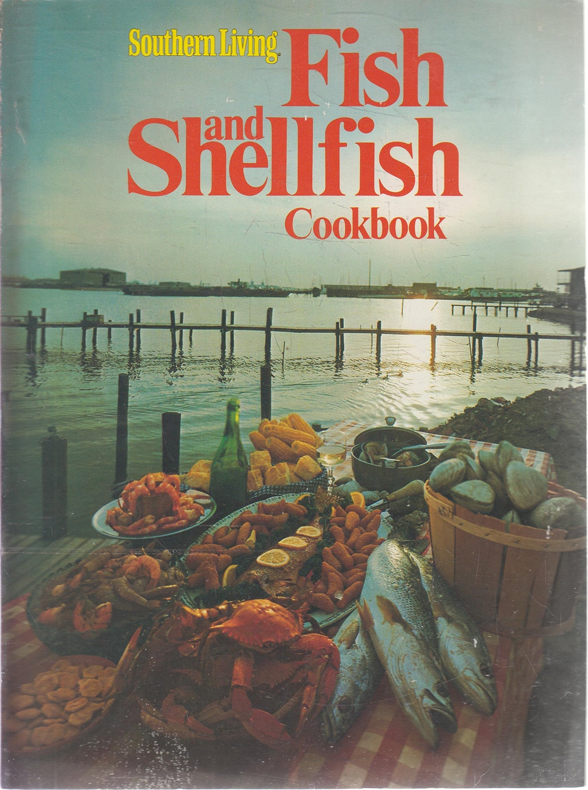 Southern Living - Fish And Shellfish Cookbook used book depot