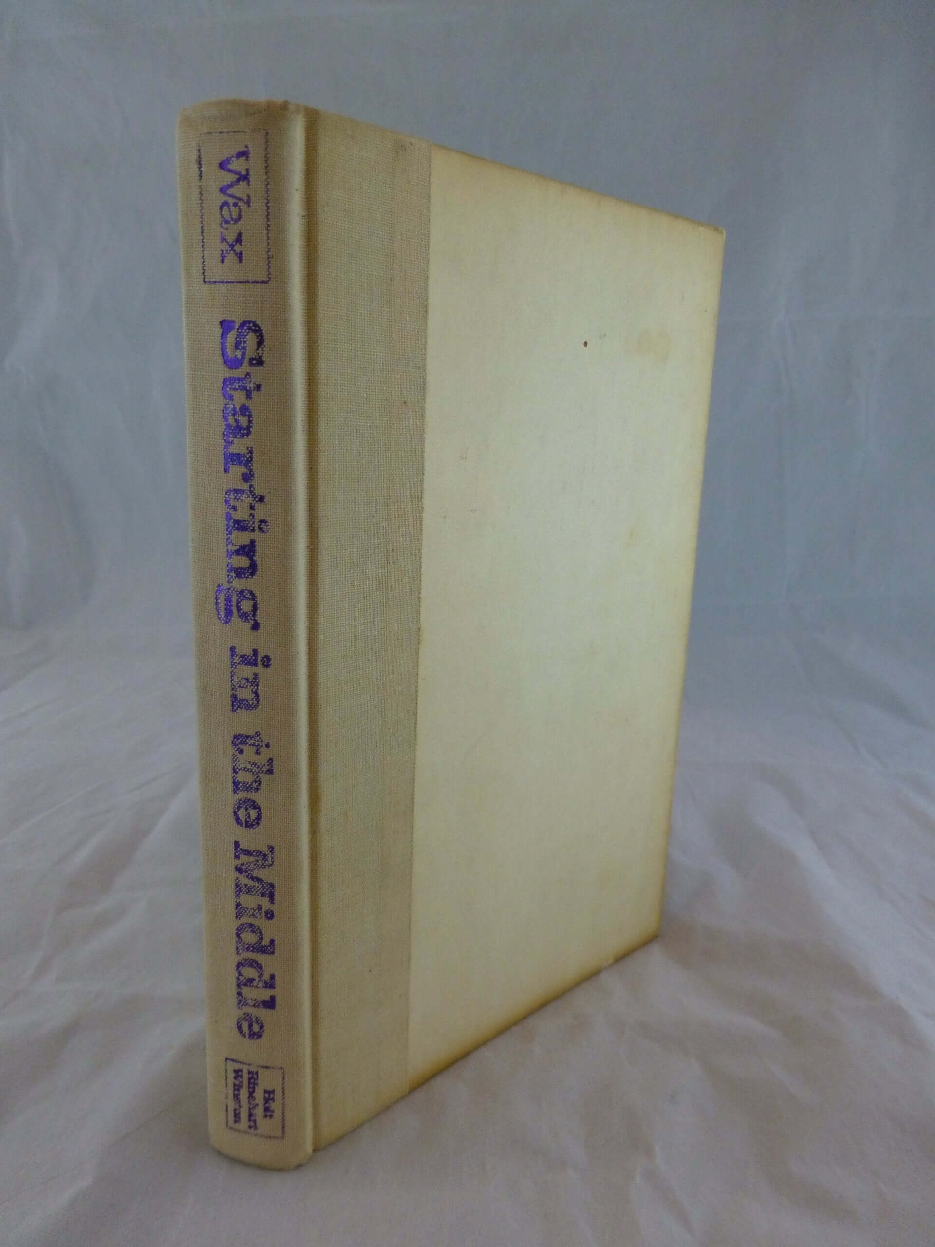 Starting In The Middle used book depot