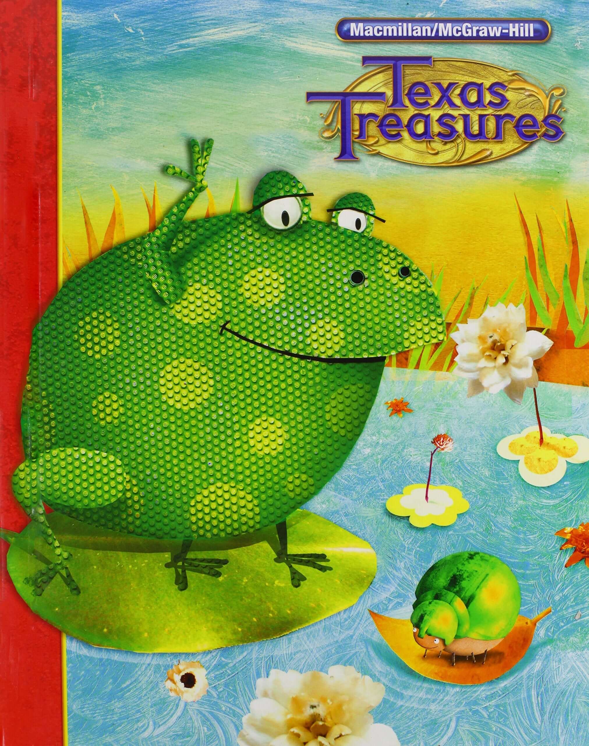 Texas Treasures: A Reading / Language Arts Program: 1.3 used book depot