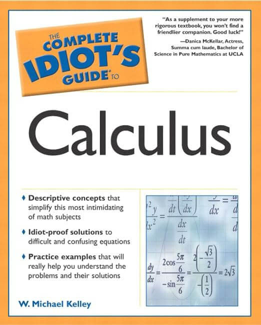 The Complete Idiot's Guide to Calculus used book depot