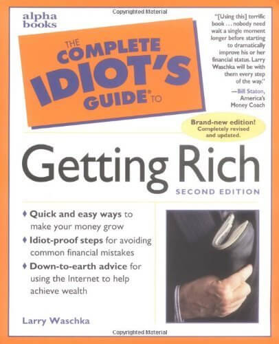 The Complete Idiot's Guide to Getting Rich, 2E used book depot