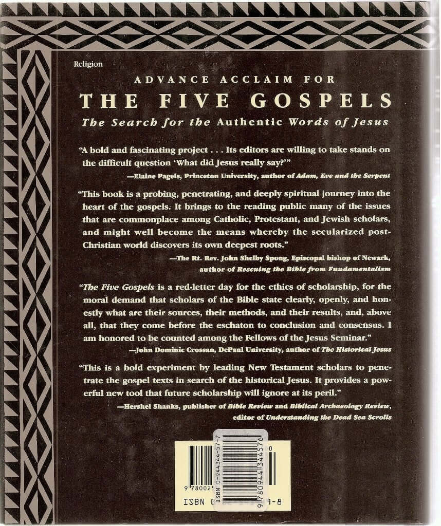 The Five Gospels used book depot