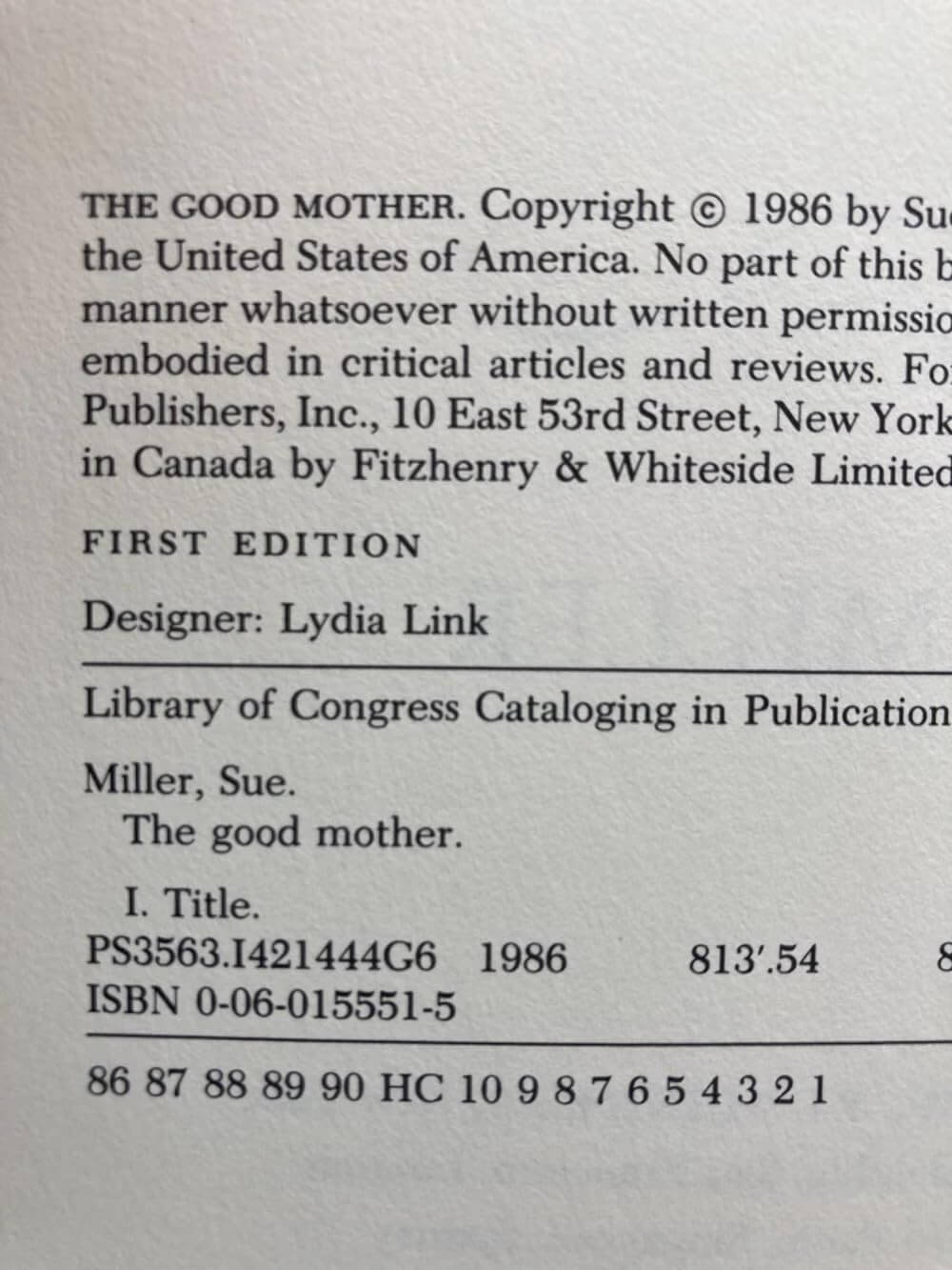 The Good Mother used book depot
